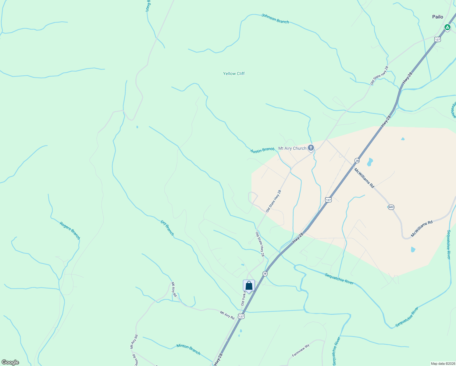 map of restaurants, bars, coffee shops, grocery stores, and more near in Dunlap