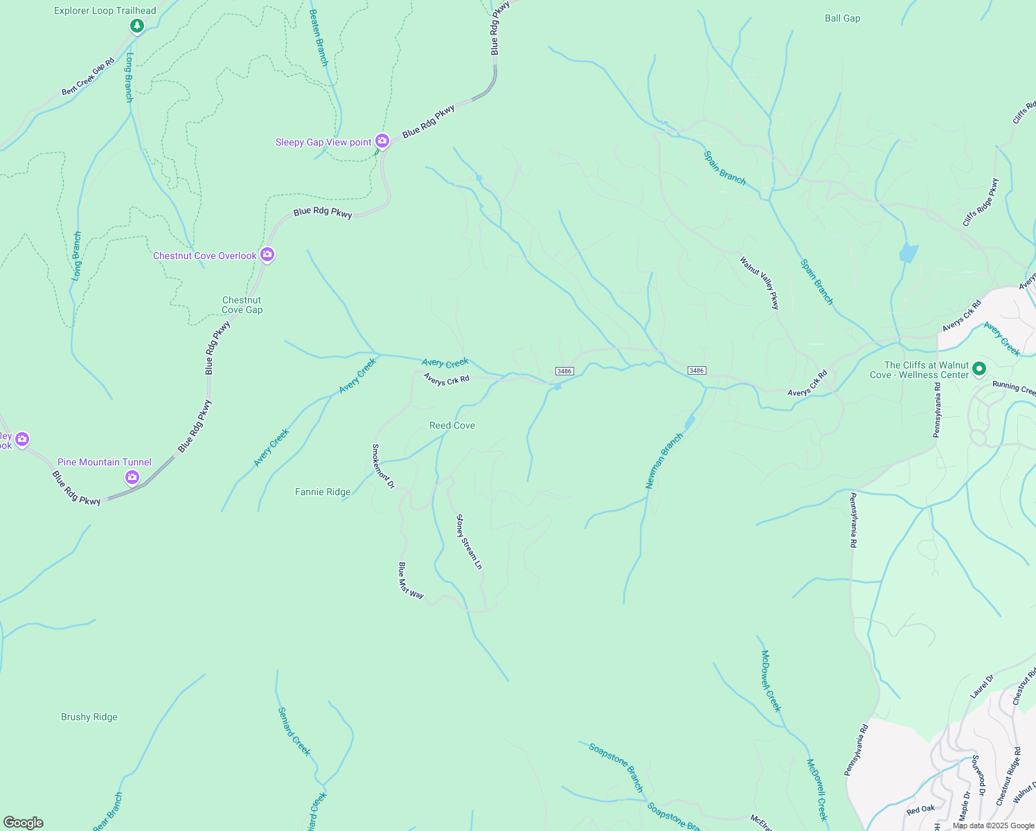 map of restaurants, bars, coffee shops, grocery stores, and more near 240 Smokemont Drive in Arden