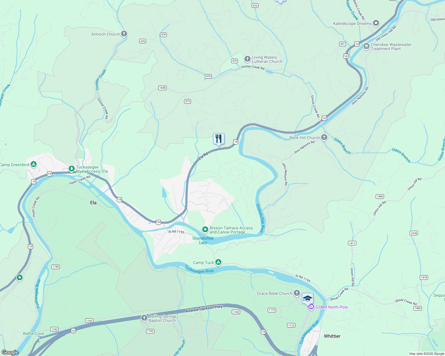map of restaurants, bars, coffee shops, grocery stores, and more near 305 Blue Mist Mountain Road in Whittier