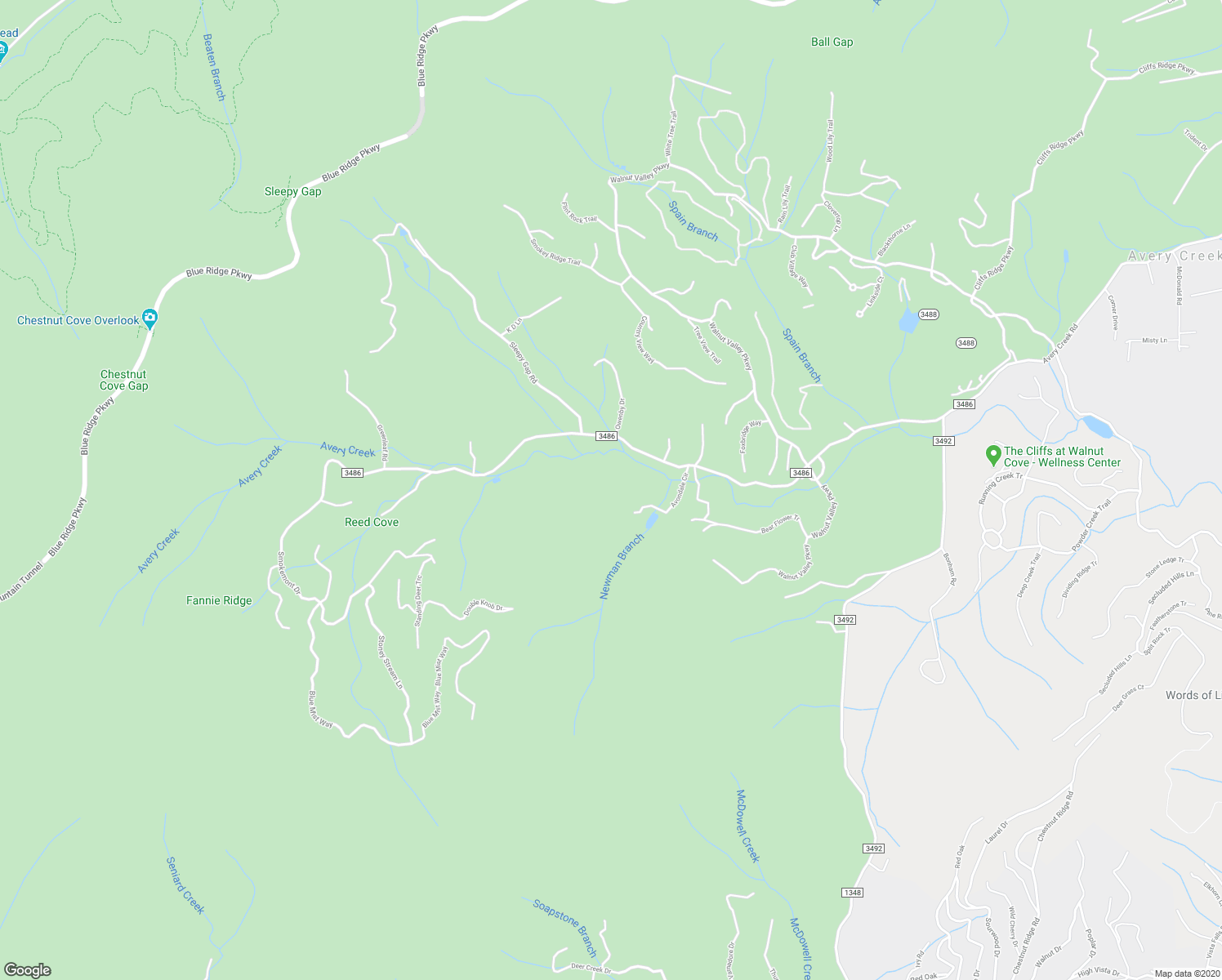 map of restaurants, bars, coffee shops, grocery stores, and more near 508 Avery Creek Road in Arden