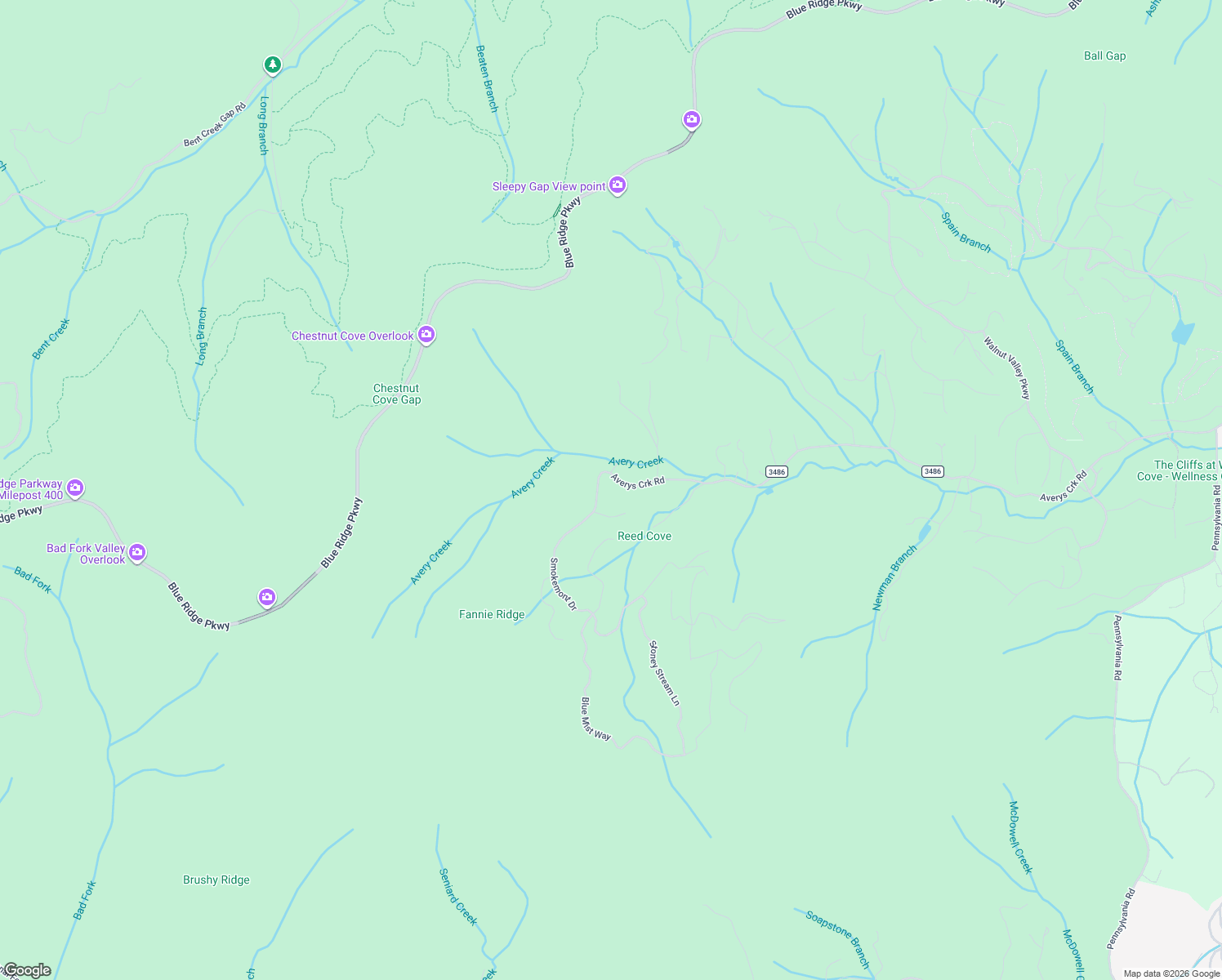 map of restaurants, bars, coffee shops, grocery stores, and more near 638 Avery Creek Road in Arden