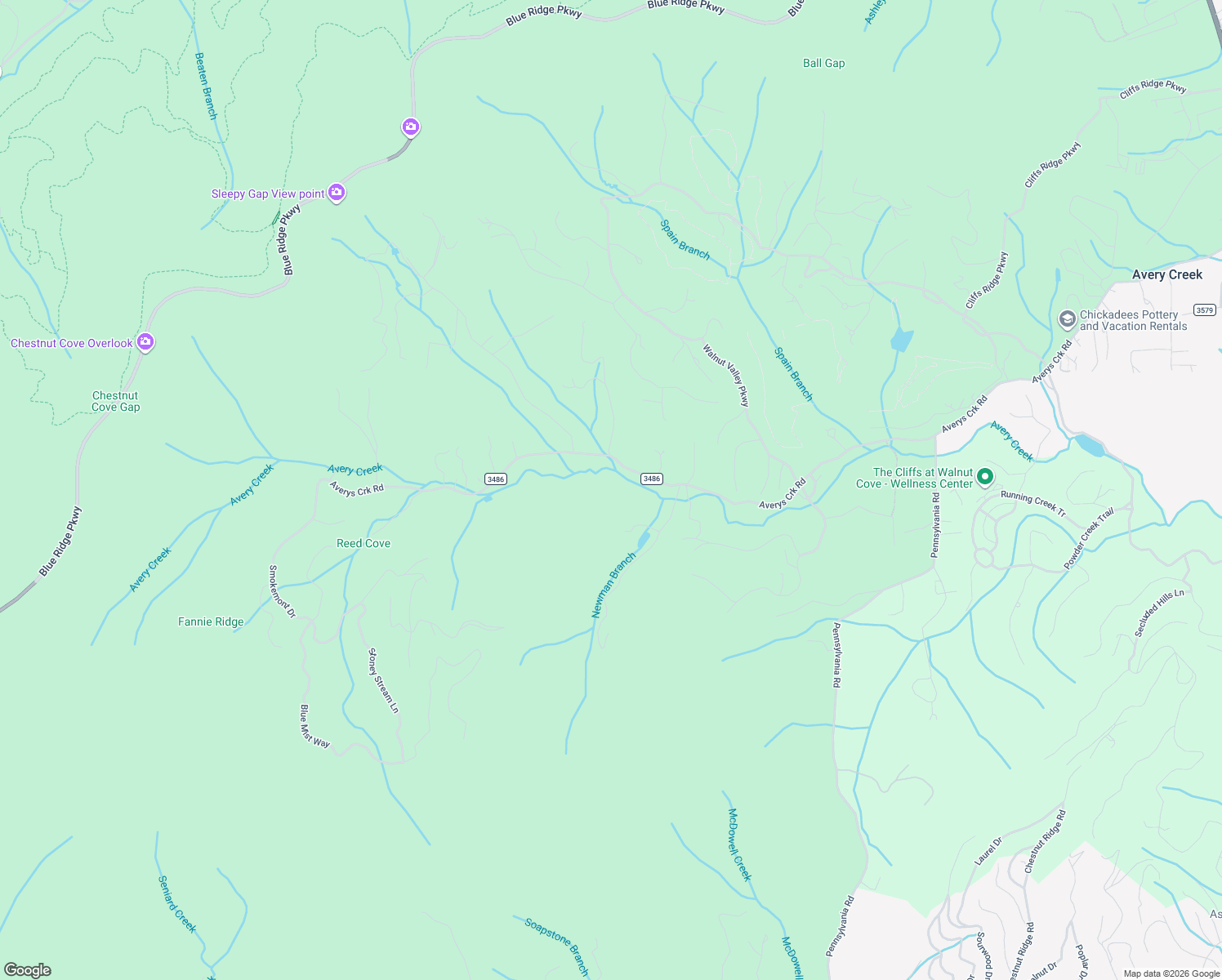 map of restaurants, bars, coffee shops, grocery stores, and more near 508 Avery Creek Road in Arden