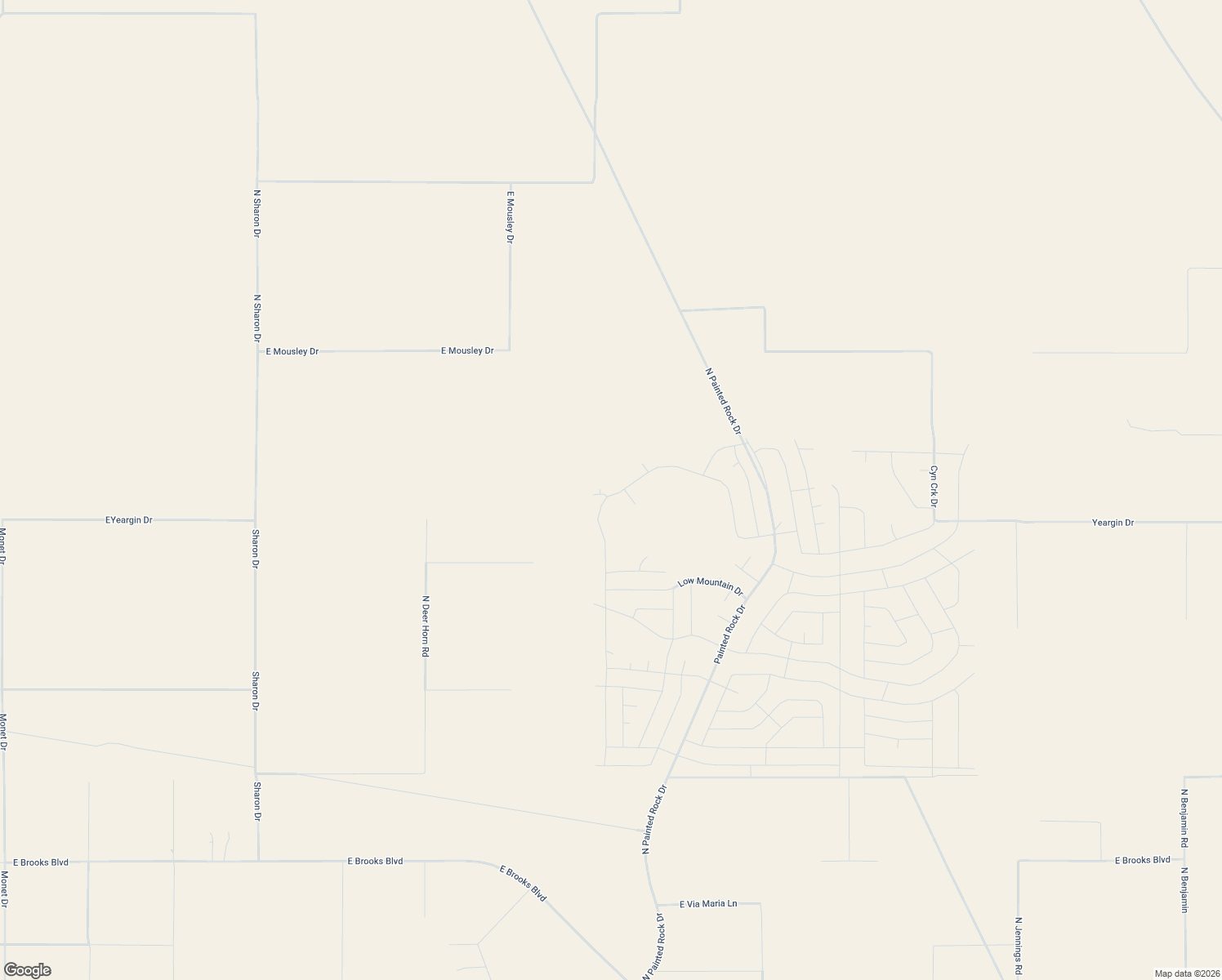 map of restaurants, bars, coffee shops, grocery stores, and more near 7430 Cactus Drive in Kingman
