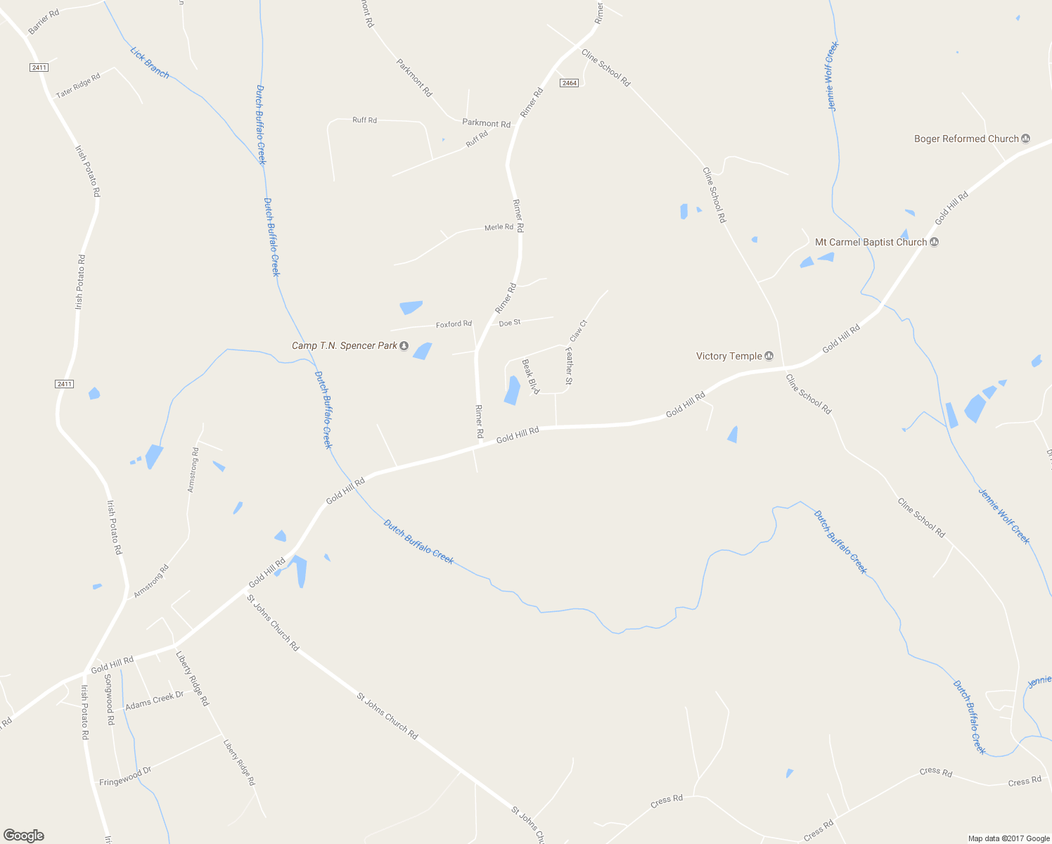 map of restaurants, bars, coffee shops, grocery stores, and more near 5583 Gold Hill Road in Concord