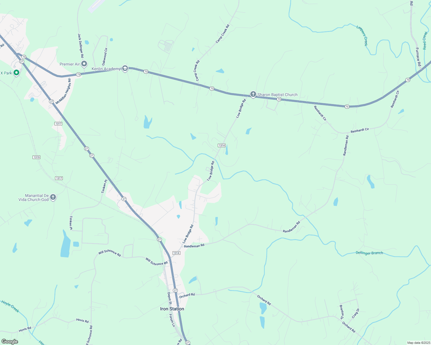 map of restaurants, bars, coffee shops, grocery stores, and more near Rose Ridge Lane in Lincoln County