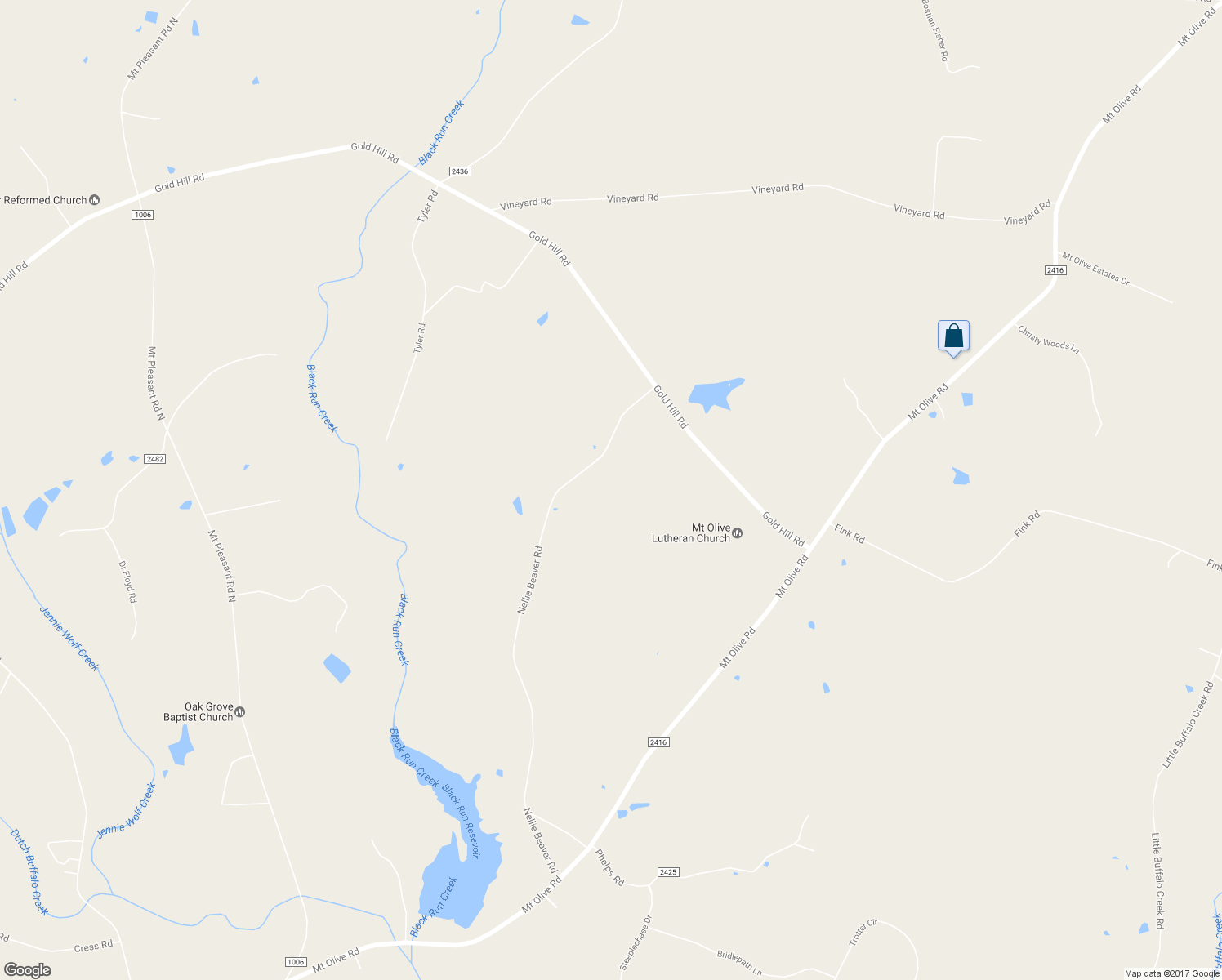 map of restaurants, bars, coffee shops, grocery stores, and more near 3088 Nellie Beaver Road in Mount Pleasant