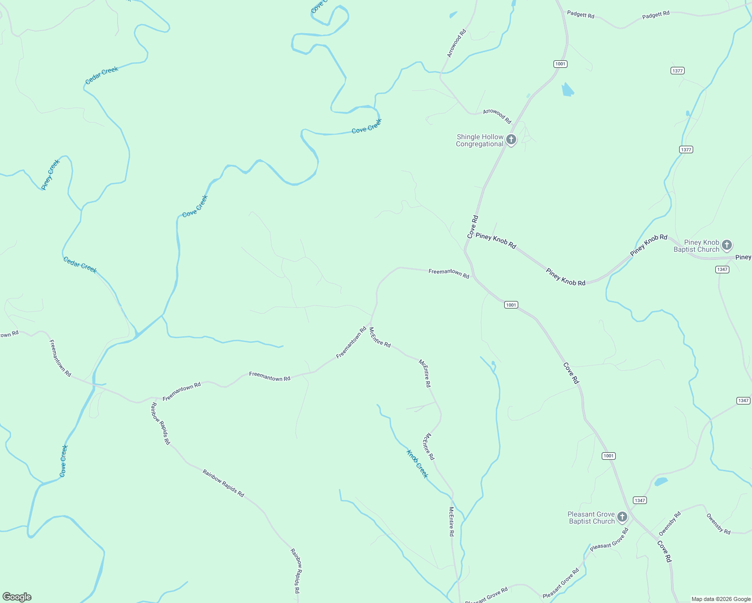 map of restaurants, bars, coffee shops, grocery stores, and more near 660 Freeman Town Road in Rutherfordton
