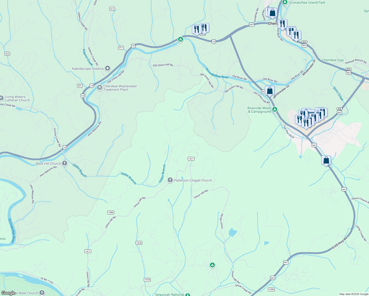 map of restaurants, bars, coffee shops, grocery stores, and more near 1 Dogleg Road in Whittier