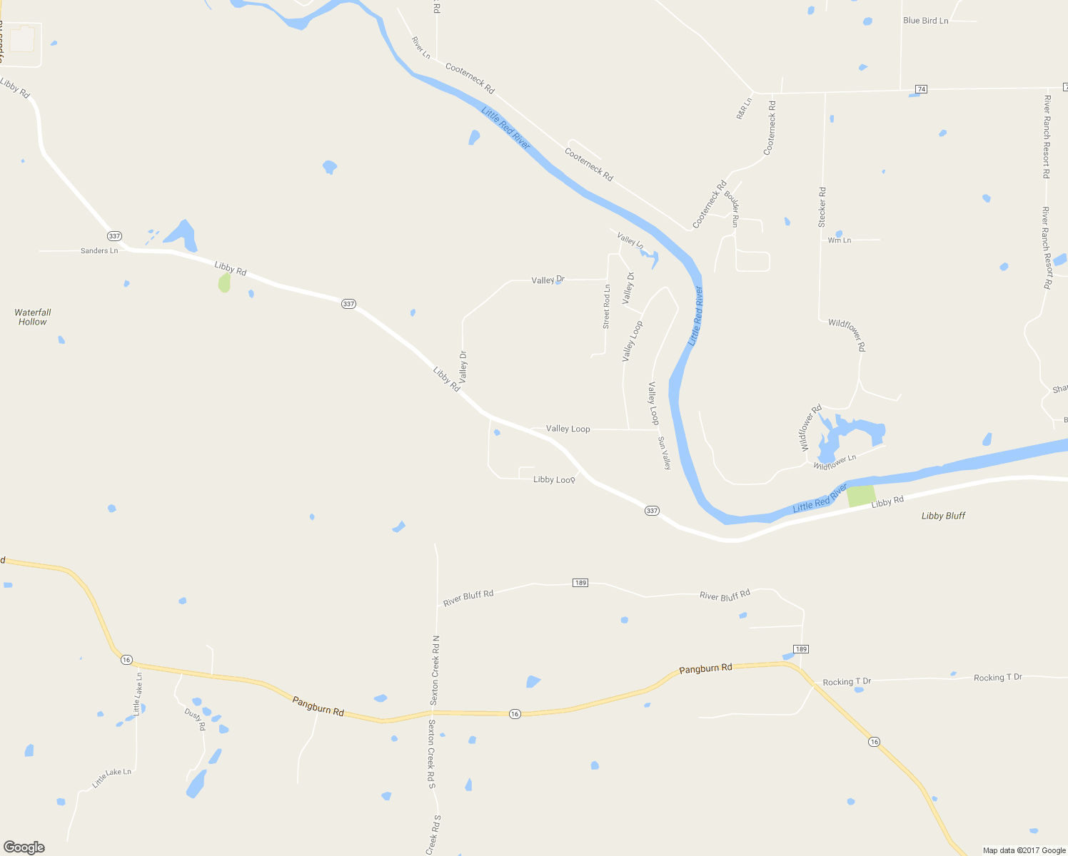 map of restaurants, bars, coffee shops, grocery stores, and more near 283 Valley Loop in Heber Springs