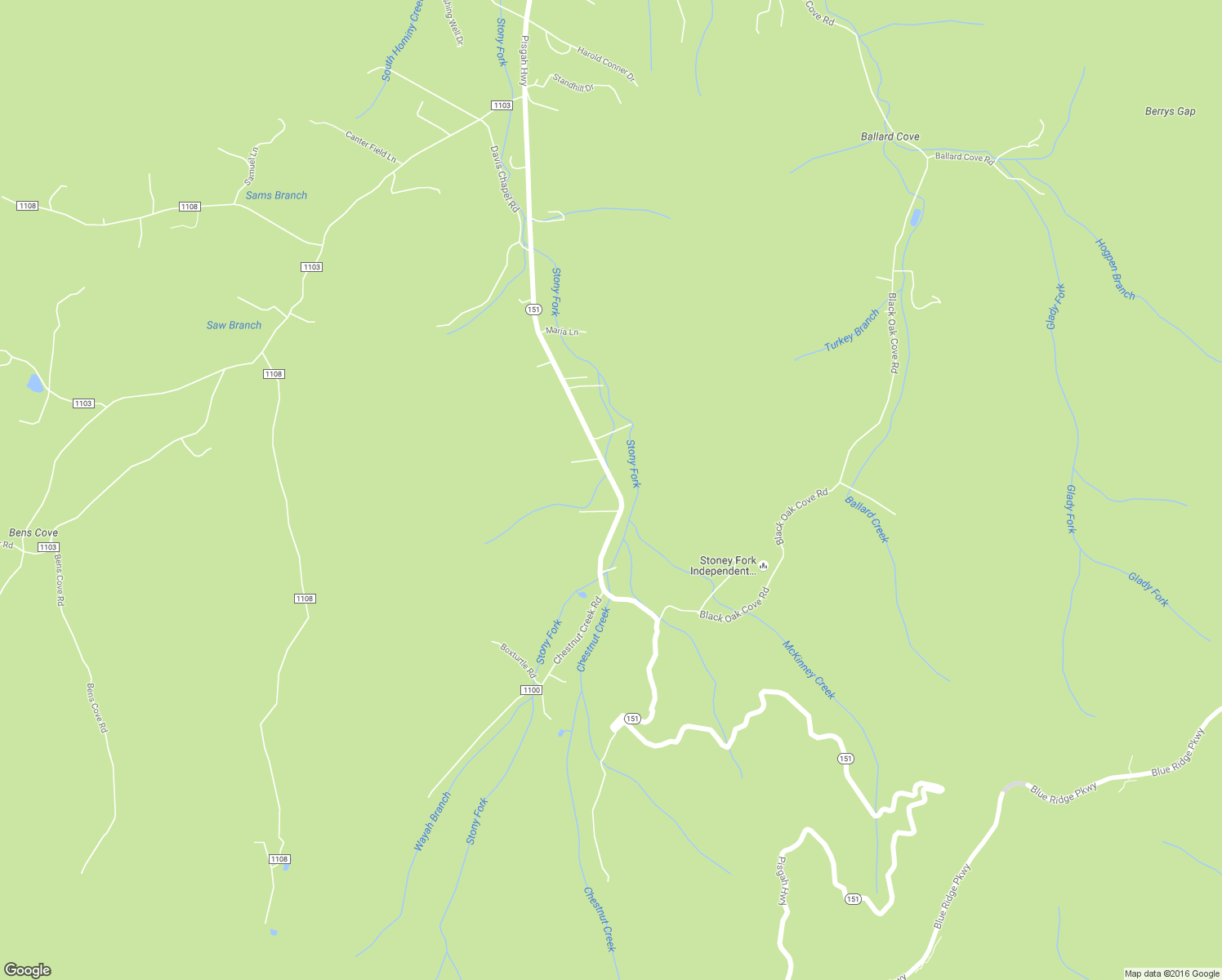 map of restaurants, bars, coffee shops, grocery stores, and more near 2120 Pisgah Highway in Candler