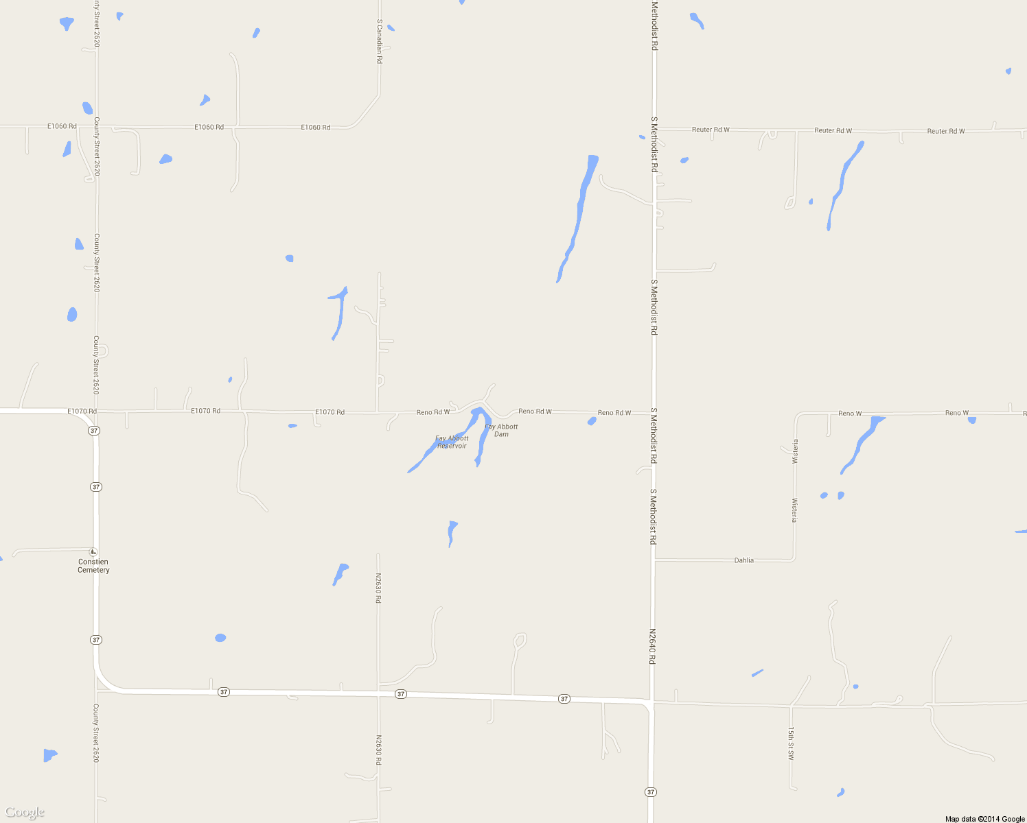 map of restaurants, bars, coffee shops, grocery stores, and more near 31050 Reno Road West in Hinton