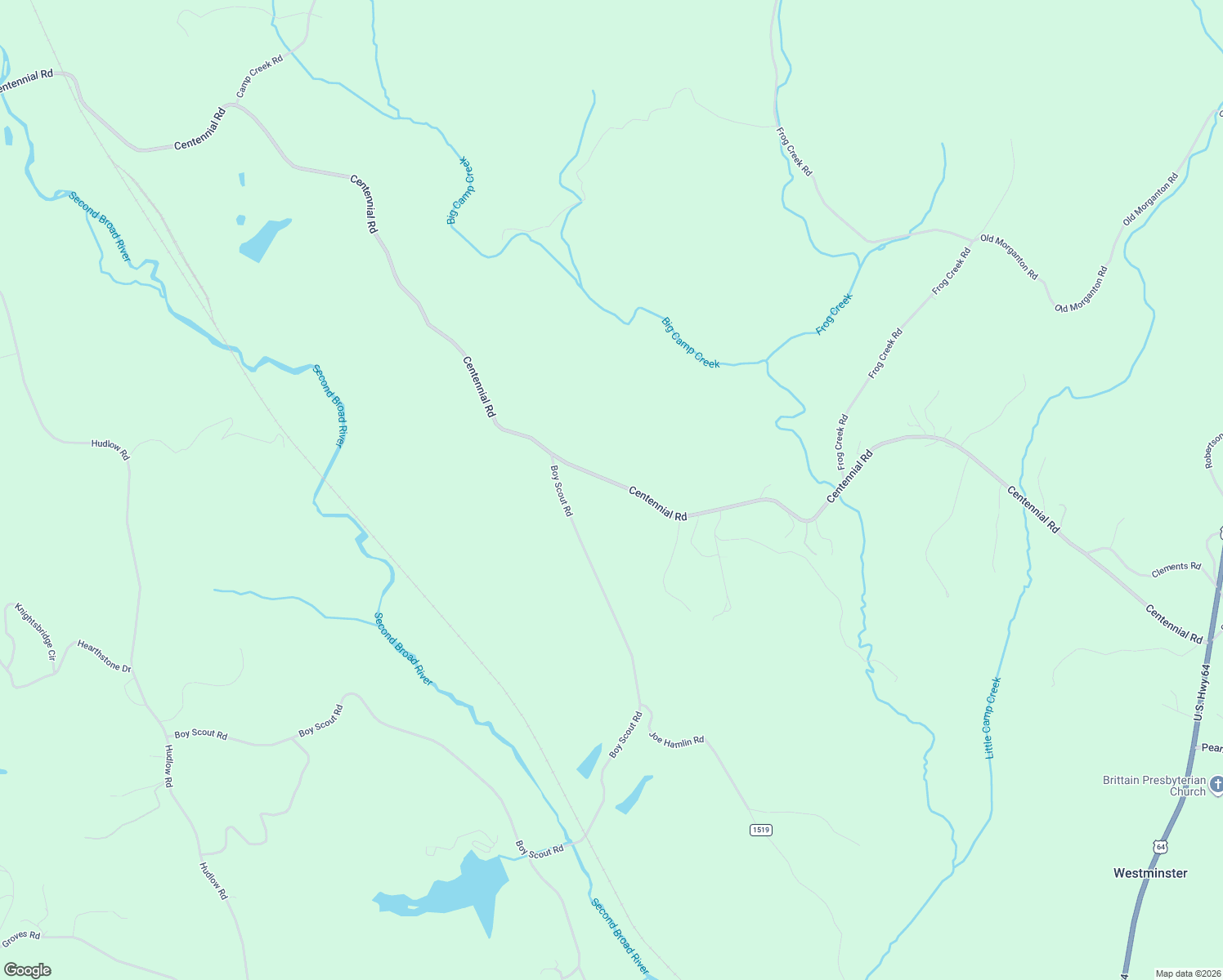 map of restaurants, bars, coffee shops, grocery stores, and more near 1229 Centennial Road in Union Mills
