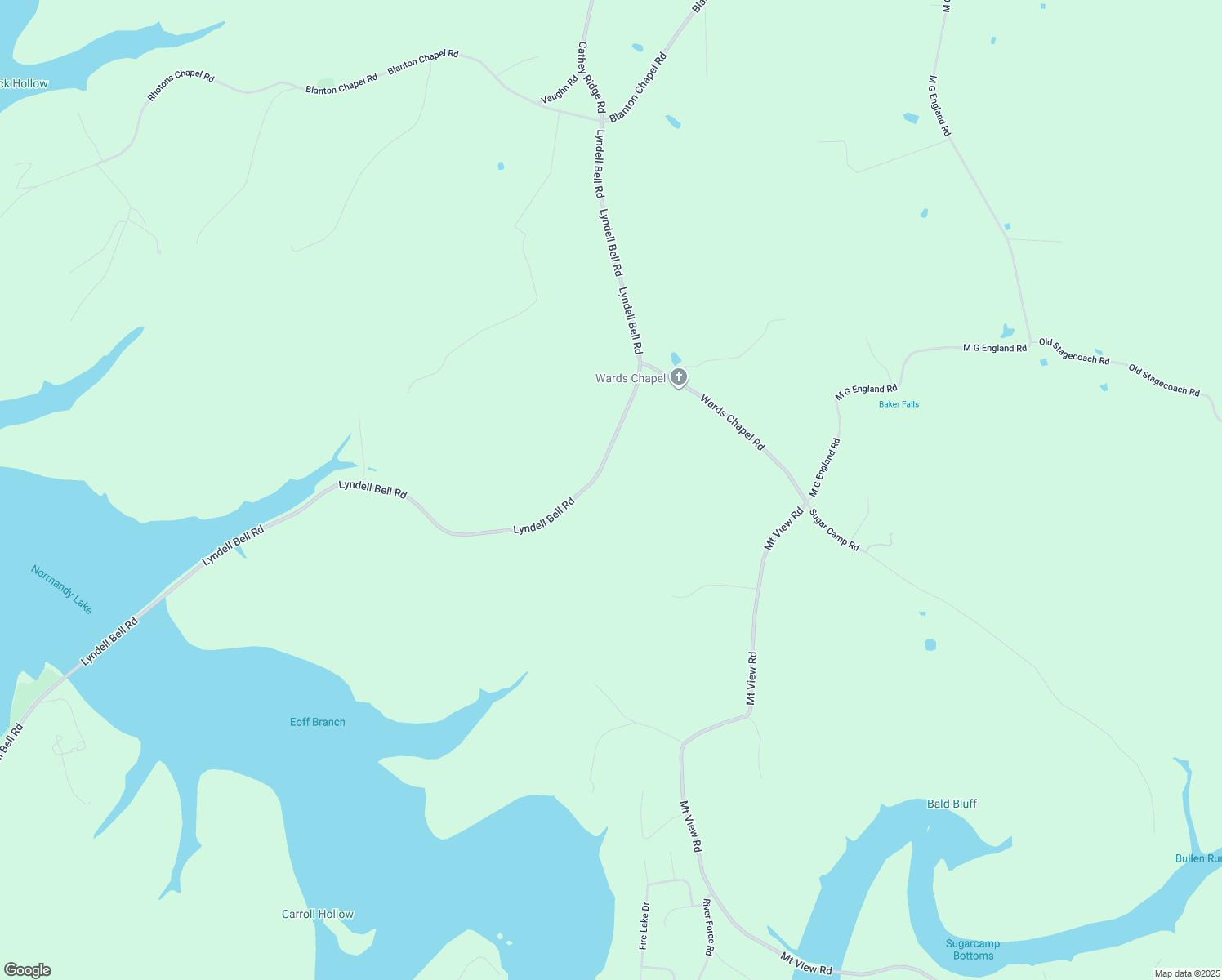 map of restaurants, bars, coffee shops, grocery stores, and more near 1097 Lyndell Bell Road in Manchester