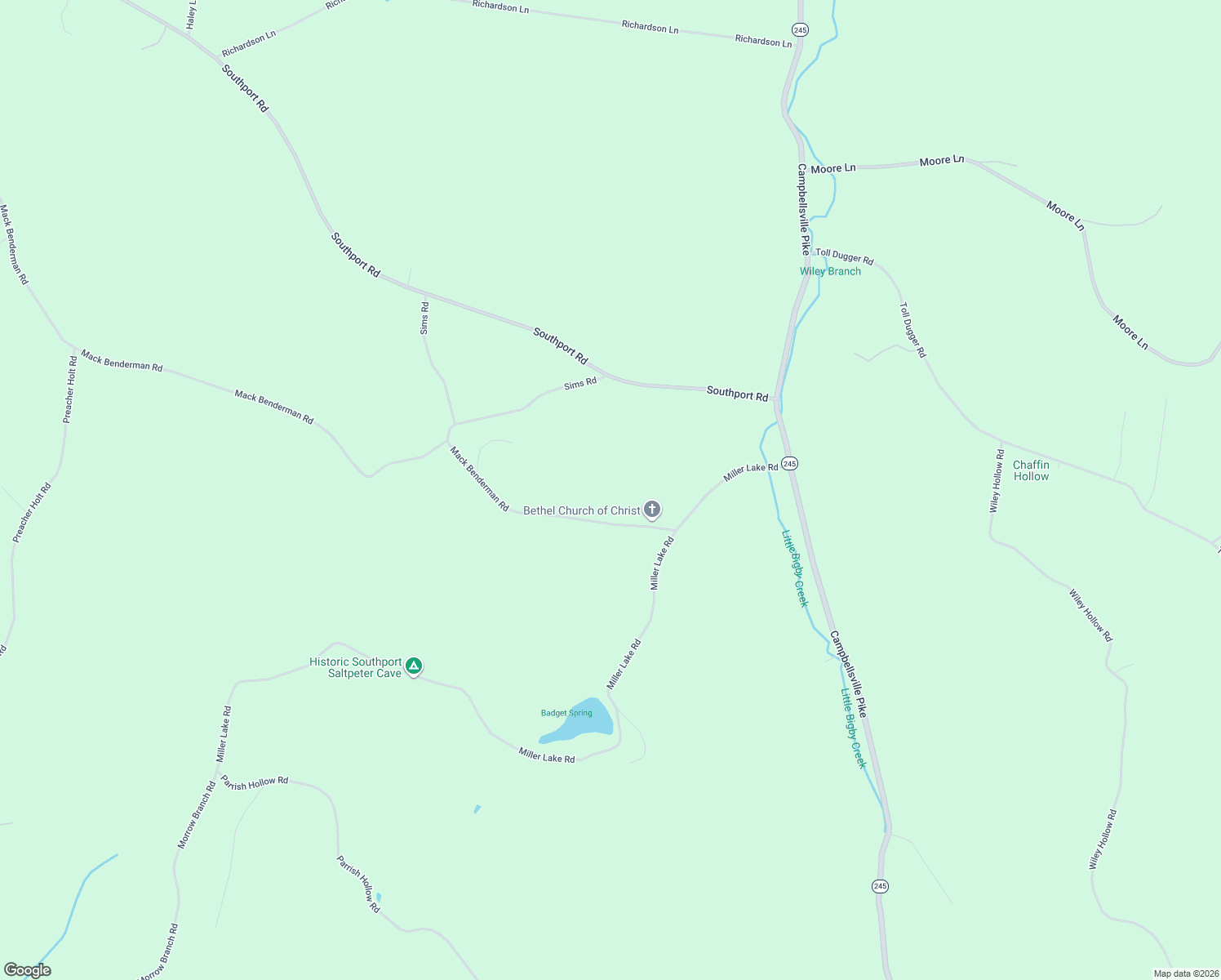 map of restaurants, bars, coffee shops, grocery stores, and more near 2215 Mack Benderman Rd in Culleoka