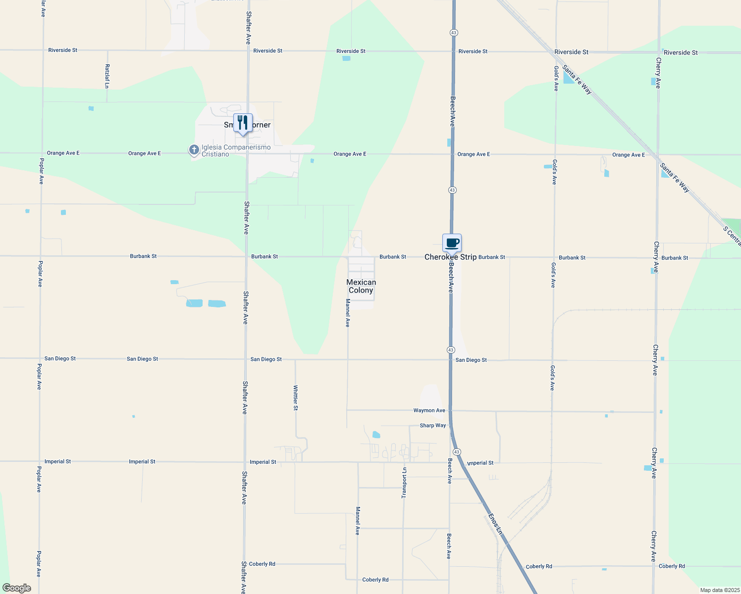 30722 Paseo De Pico Street, Shafter CA Walk Score