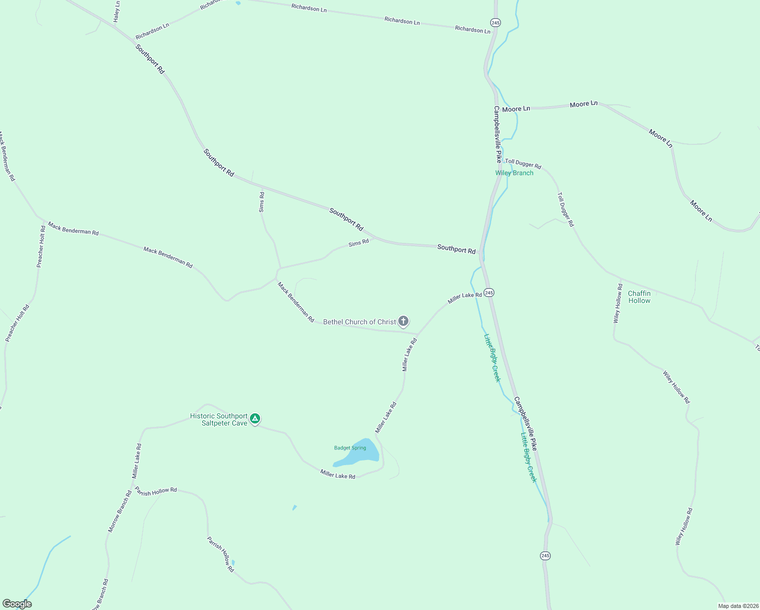 map of restaurants, bars, coffee shops, grocery stores, and more near 2215 Mack Benderman Road in Culleoka