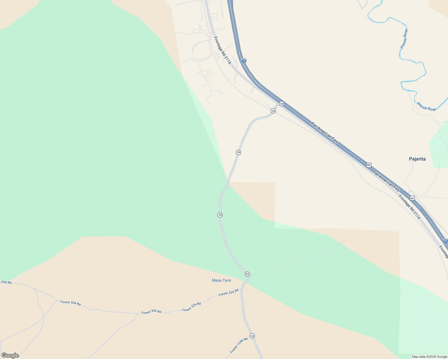 map of restaurants, bars, coffee shops, grocery stores, and more near 72 State Route 34 in Santa Fe