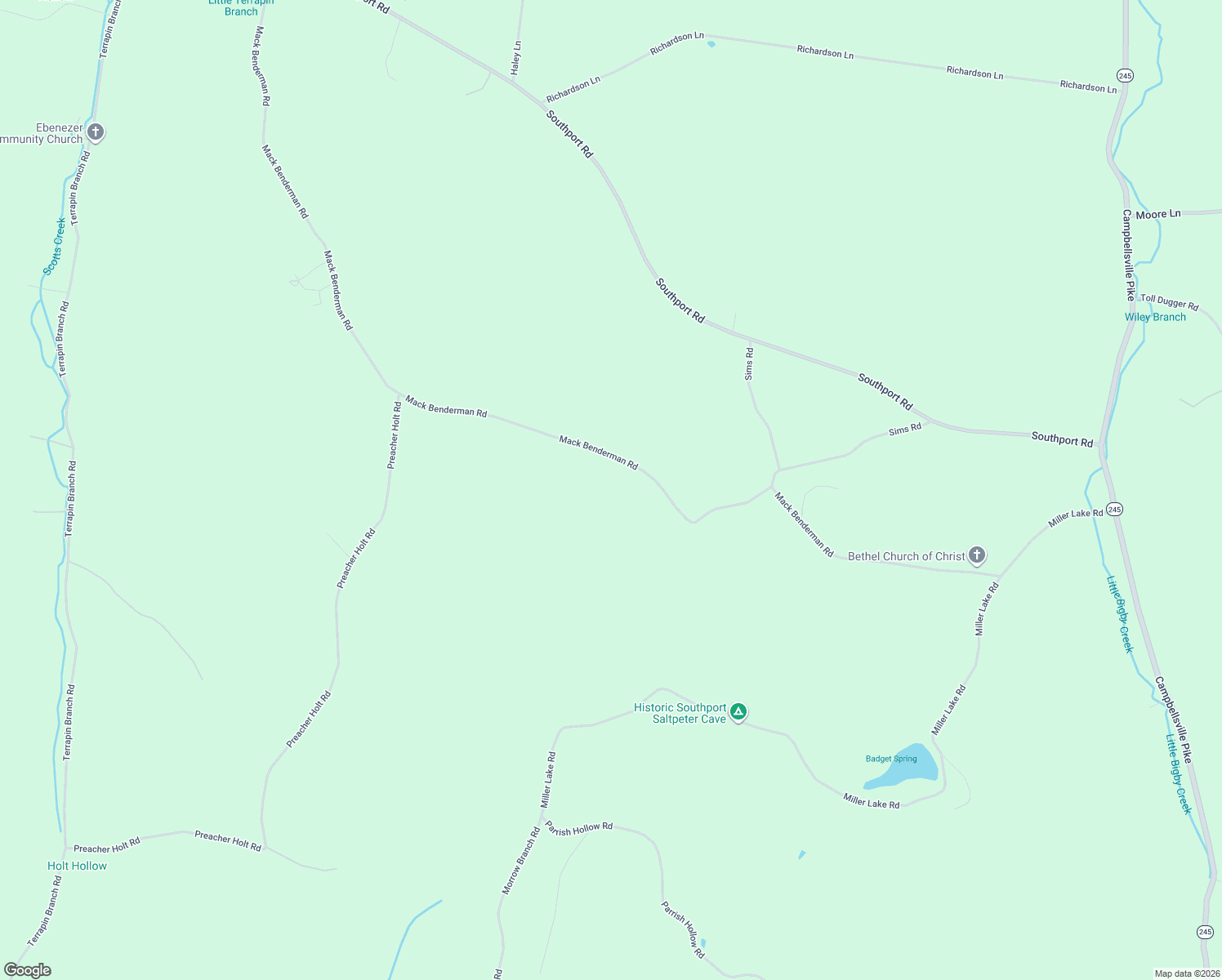 map of restaurants, bars, coffee shops, grocery stores, and more near 1916 Mack Benderman Road in Culleoka