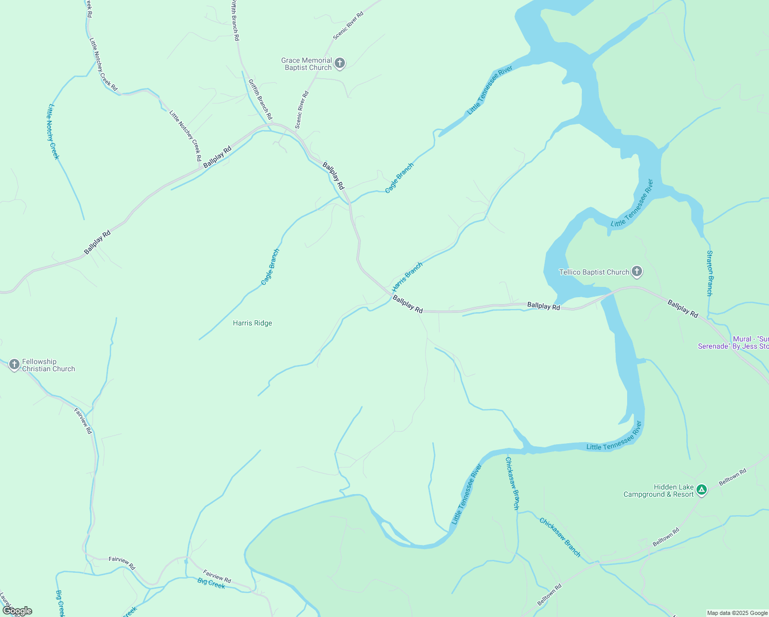 map of restaurants, bars, coffee shops, grocery stores, and more near 185 Ogle Road in Madisonville