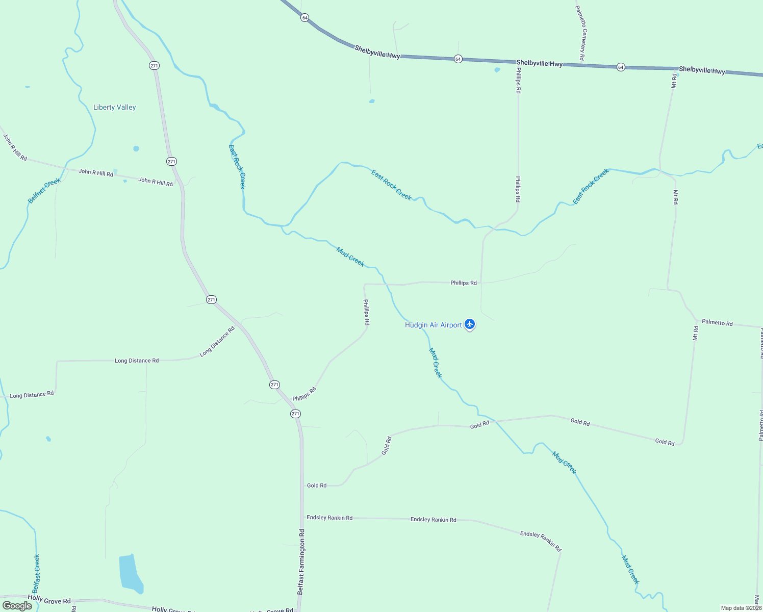 map of restaurants, bars, coffee shops, grocery stores, and more near 2385 Phillips Road in Lewisburg
