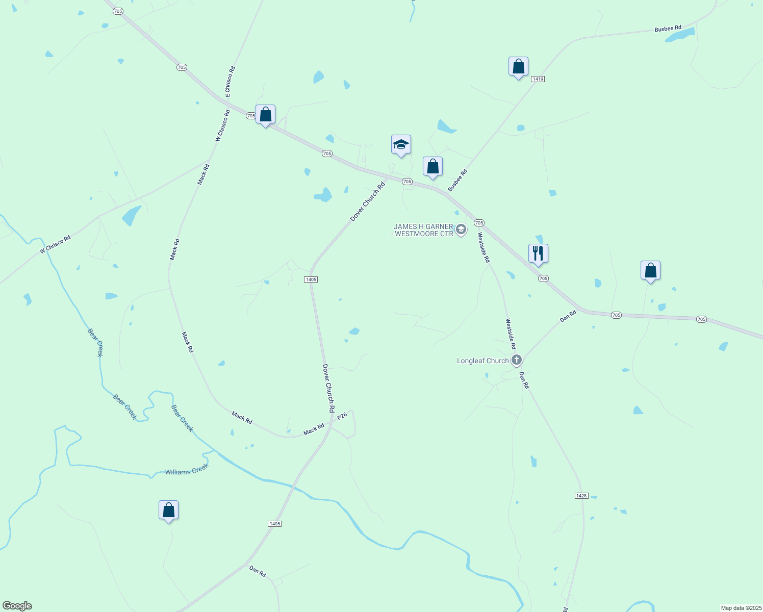 map of restaurants, bars, coffee shops, grocery stores, and more near 496 Scotton Road in Robbins