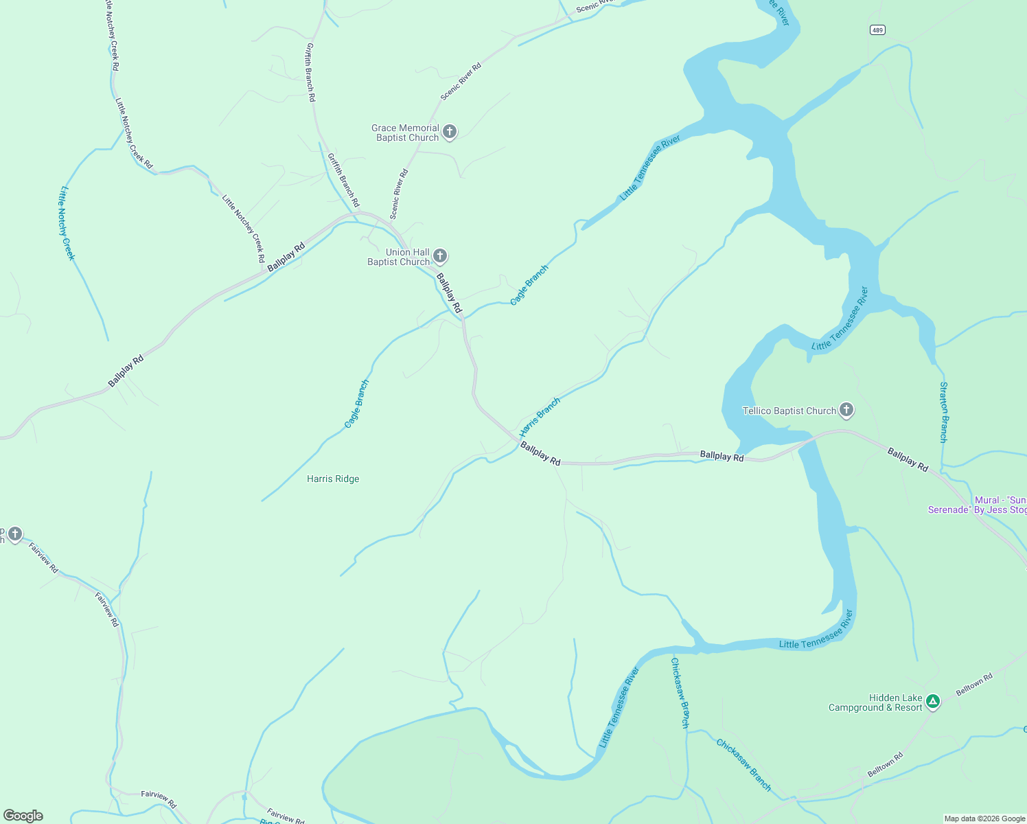 map of restaurants, bars, coffee shops, grocery stores, and more near 113 Harris Branch Road in Madisonville
