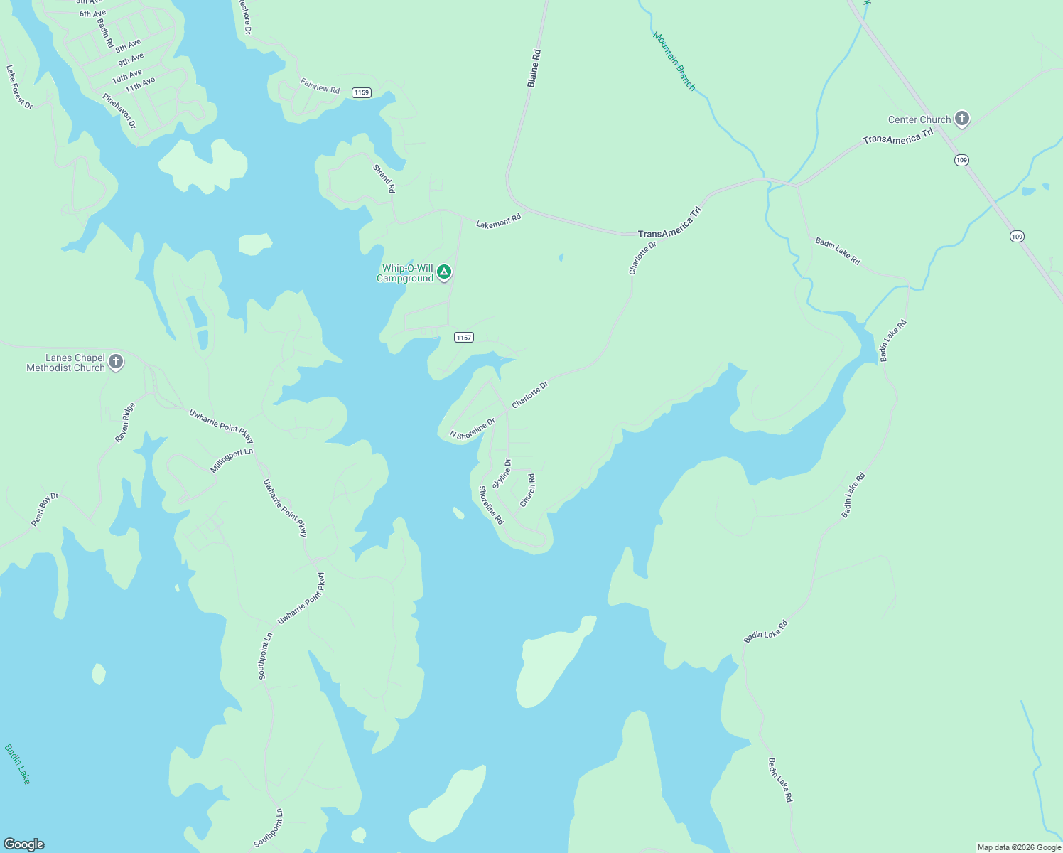 map of restaurants, bars, coffee shops, grocery stores, and more near 127 Cedar Road in New London