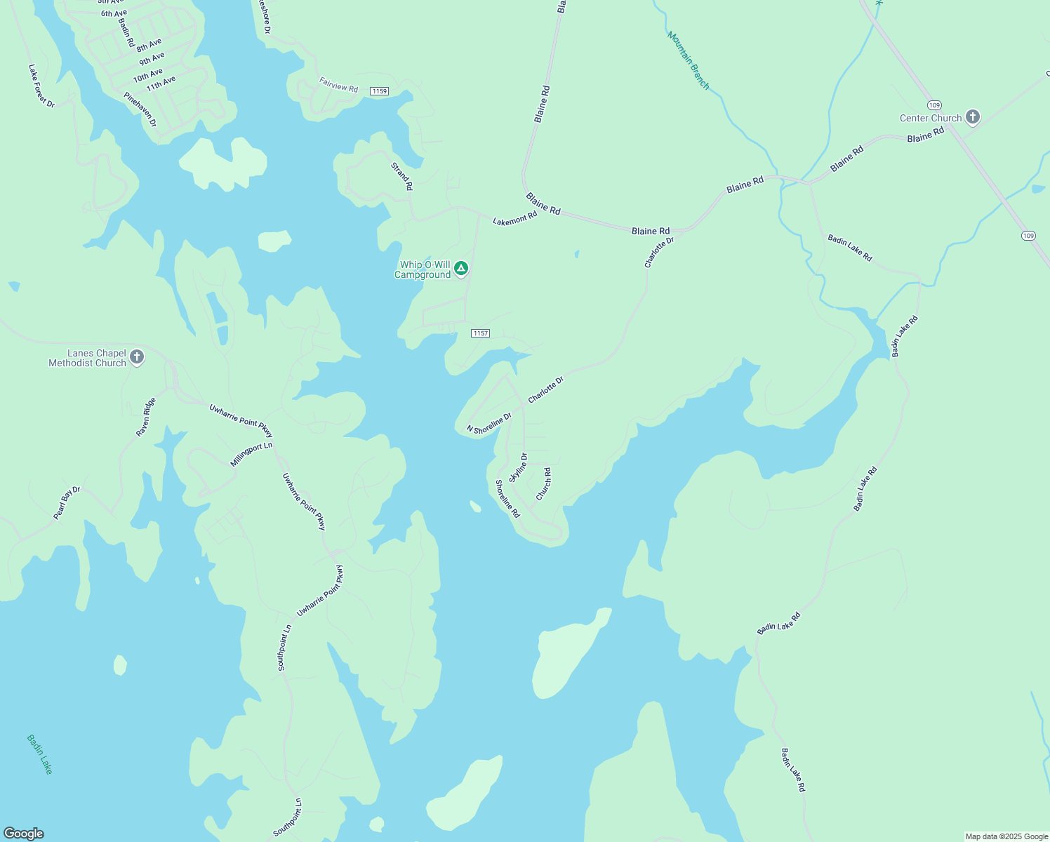 map of restaurants, bars, coffee shops, grocery stores, and more near 103 Oak Street in New London
