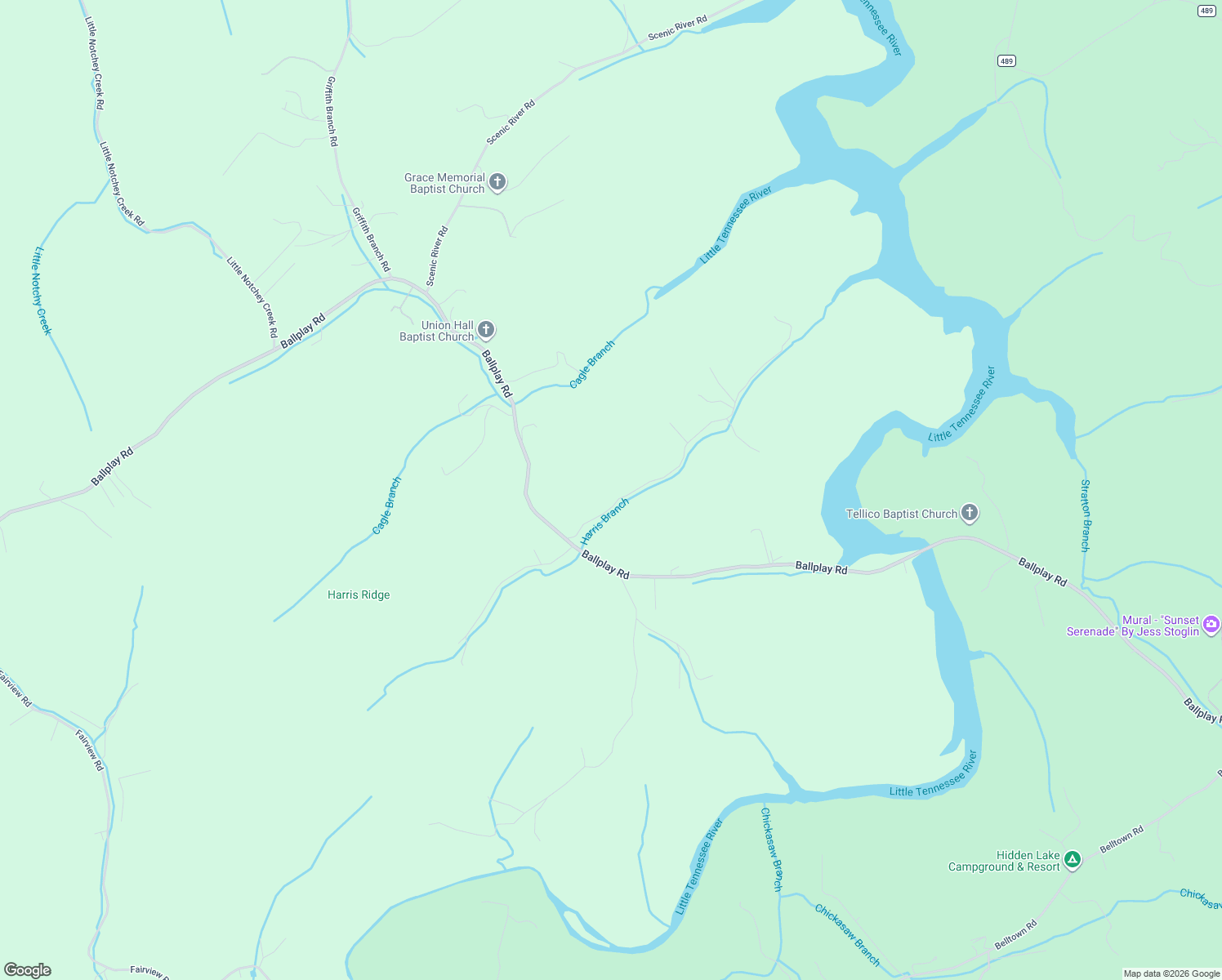 map of restaurants, bars, coffee shops, grocery stores, and more near 113 Harris Branch Road in Madisonville