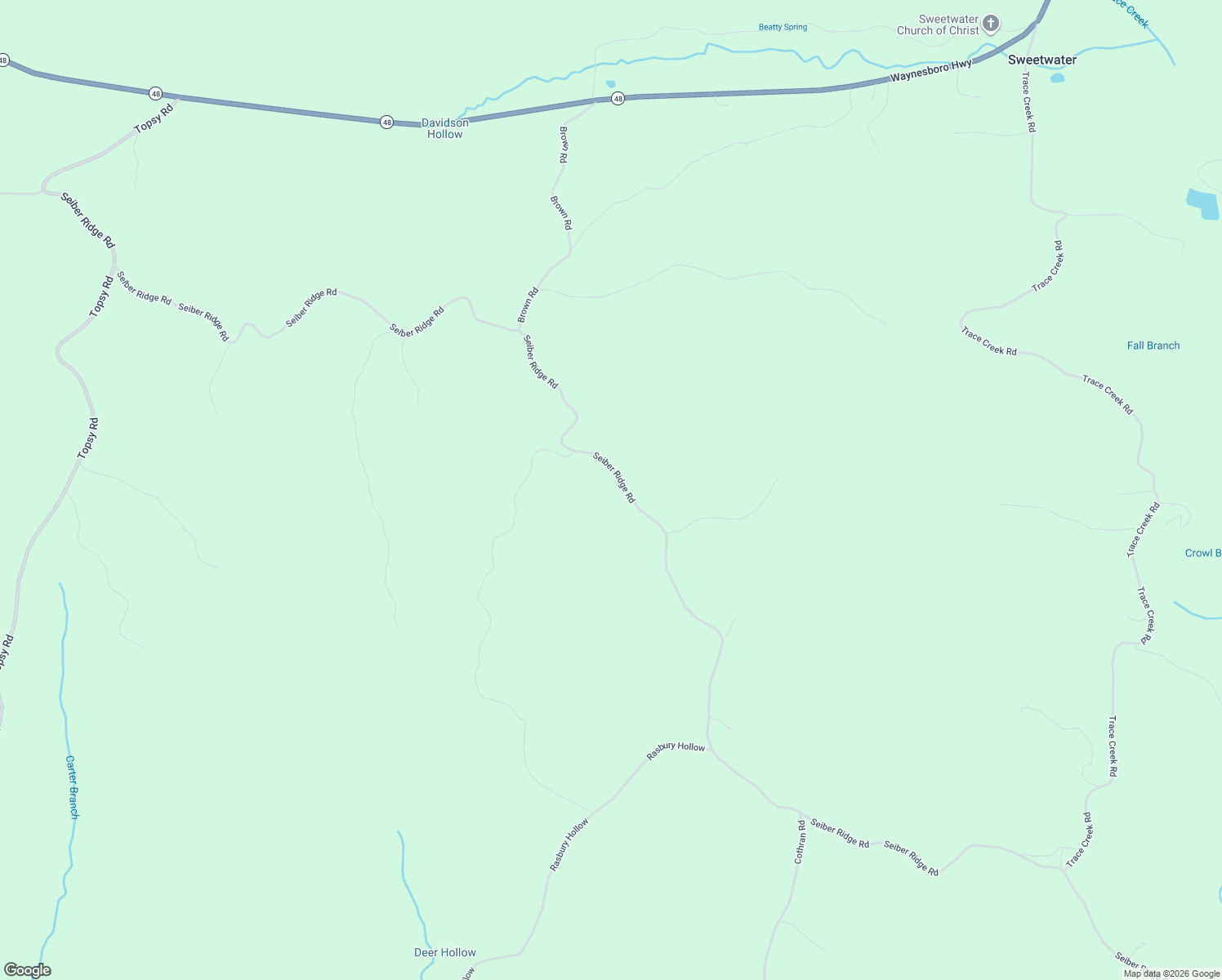 map of restaurants, bars, coffee shops, grocery stores, and more near 846 Seiber Ridge Road in Hohenwald