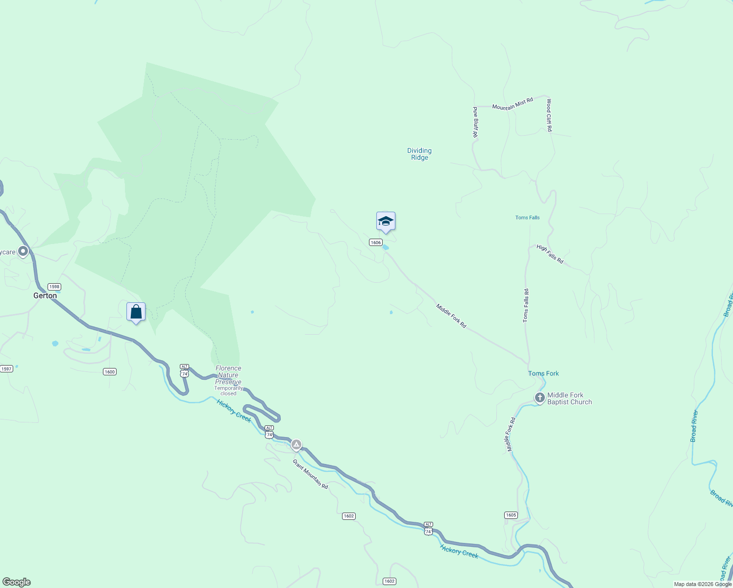 map of restaurants, bars, coffee shops, grocery stores, and more near 237 Woodys Drive in Hendersonville