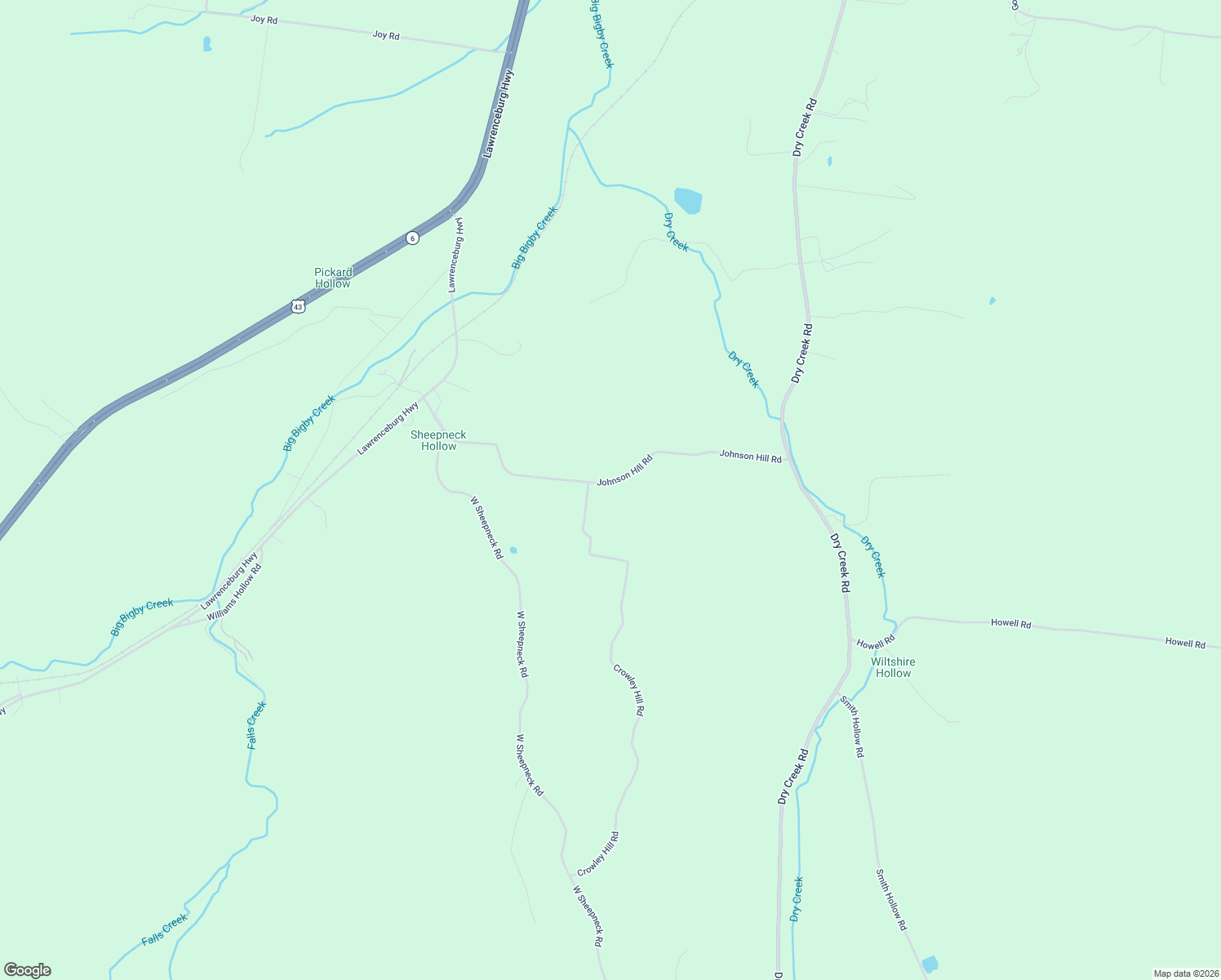 map of restaurants, bars, coffee shops, grocery stores, and more near 8412 Johnson Hill Road in Mount Pleasant
