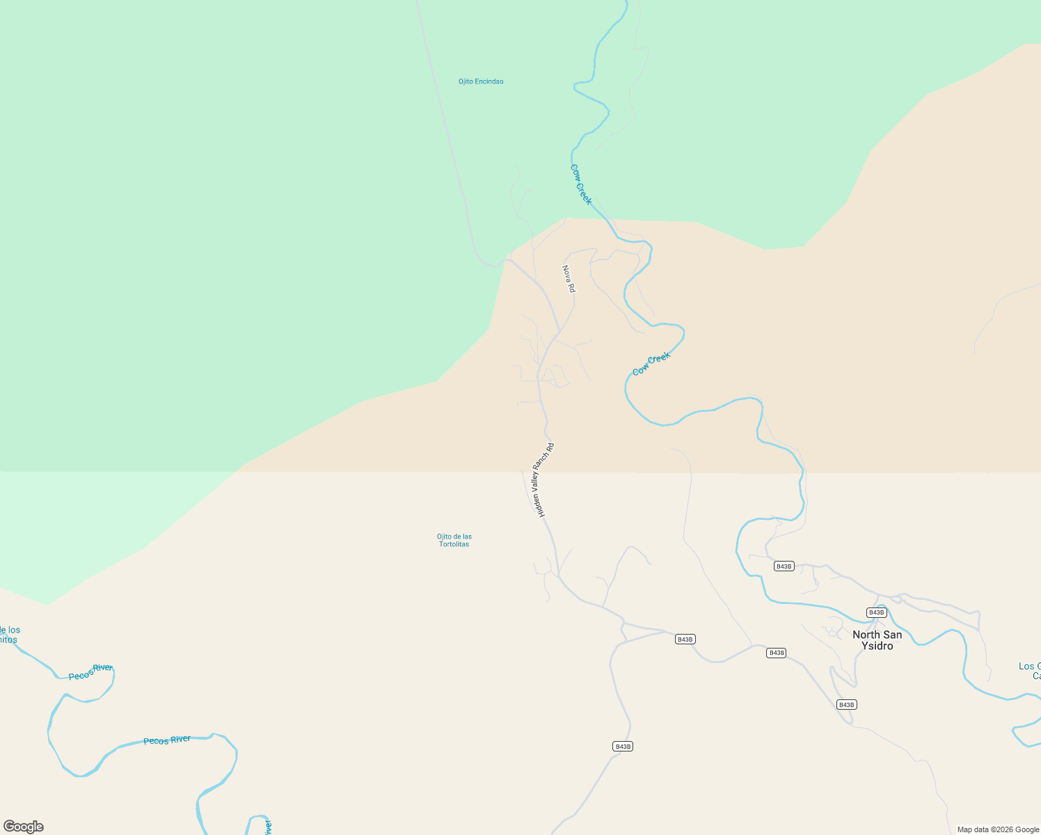 map of restaurants, bars, coffee shops, grocery stores, and more near Hidden Valley Ranch Road in Ilfeld