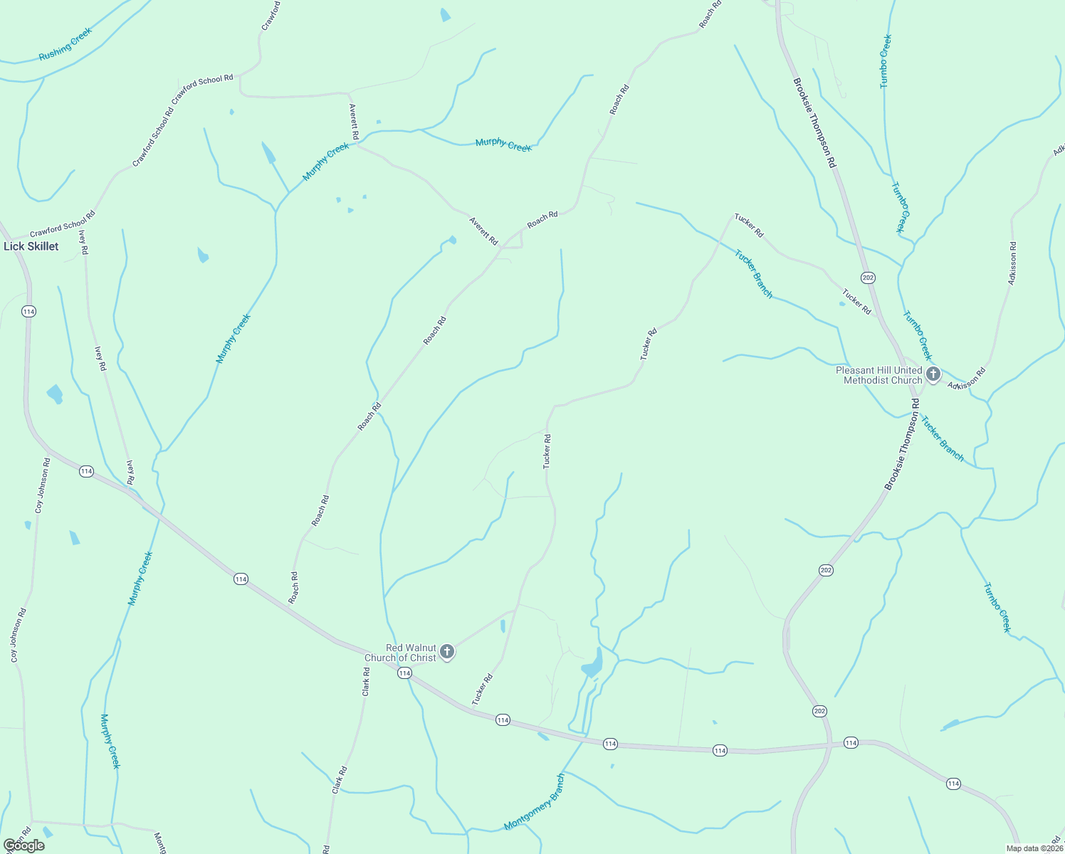 map of restaurants, bars, coffee shops, grocery stores, and more near in Lick Skillet