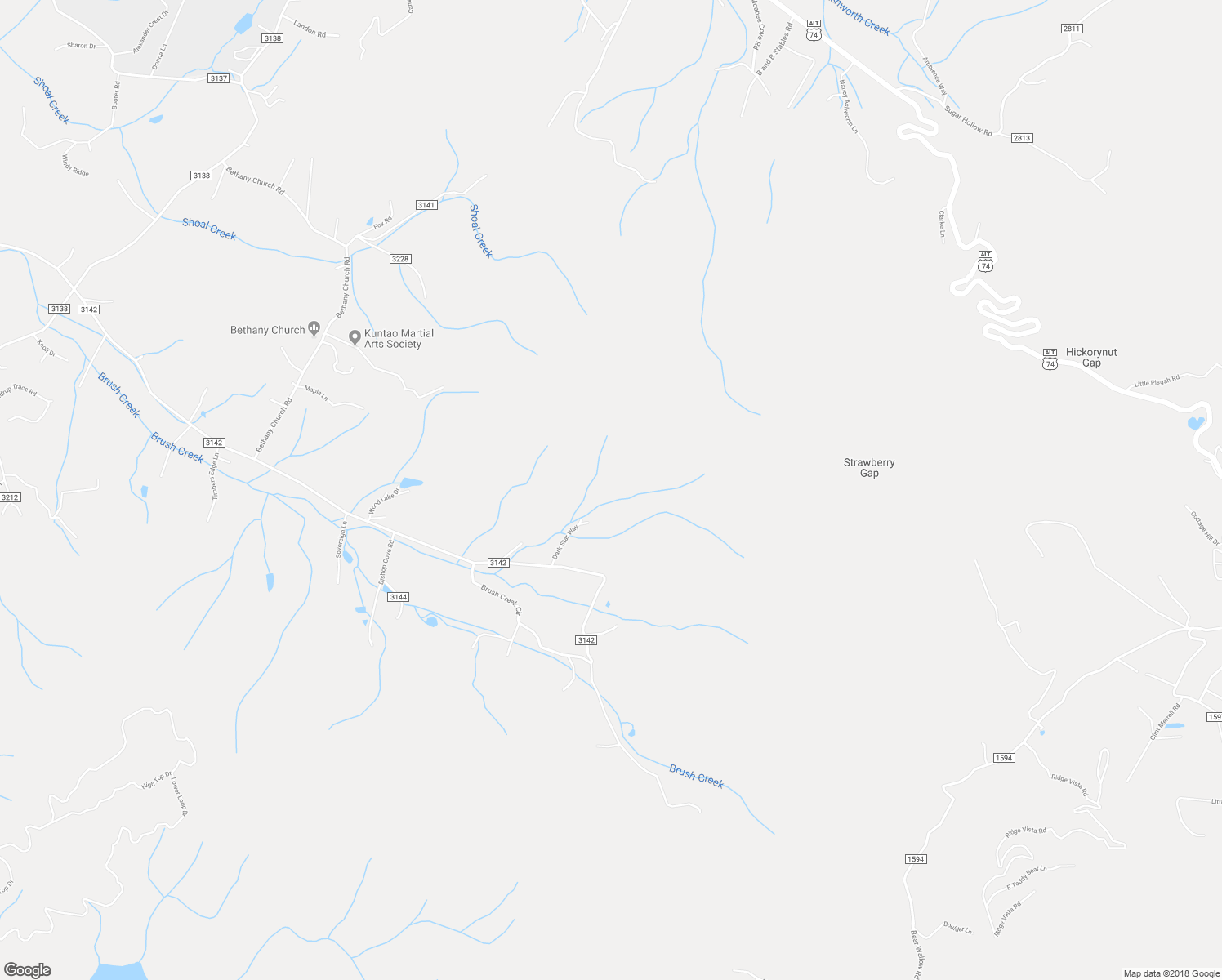 map of restaurants, bars, coffee shops, grocery stores, and more near 56 Dark Star Way in Fairview