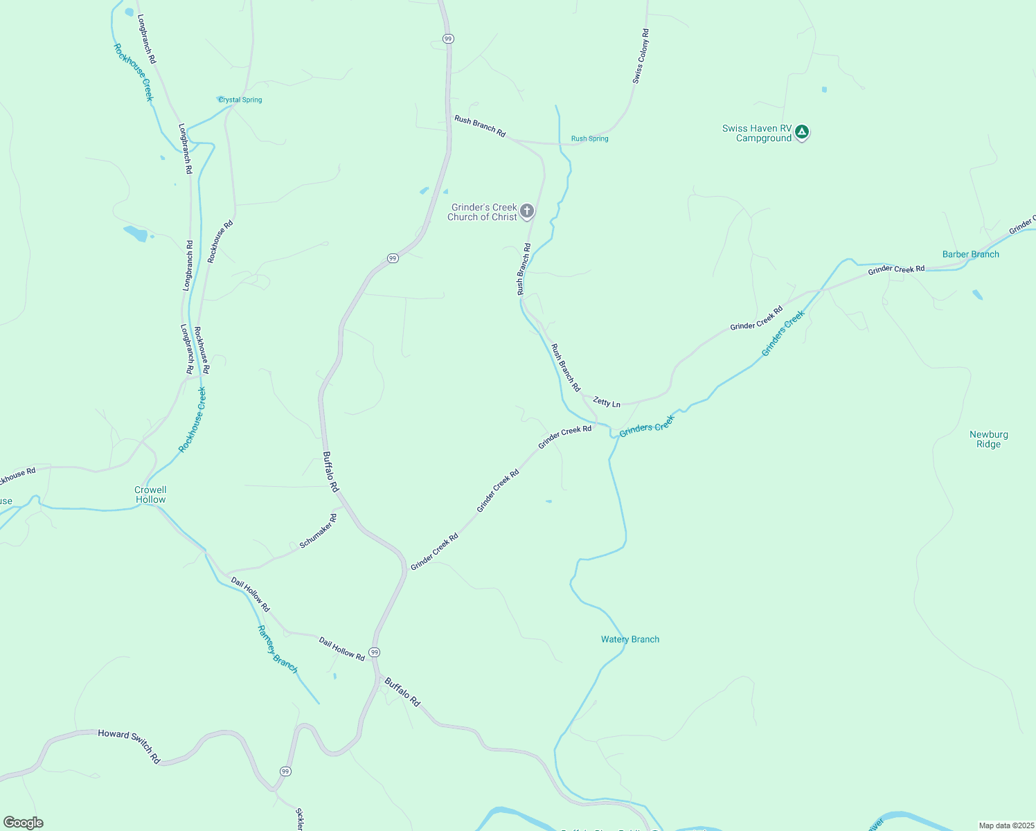 map of restaurants, bars, coffee shops, grocery stores, and more near 151 Tommy Kelley Road in Hohenwald