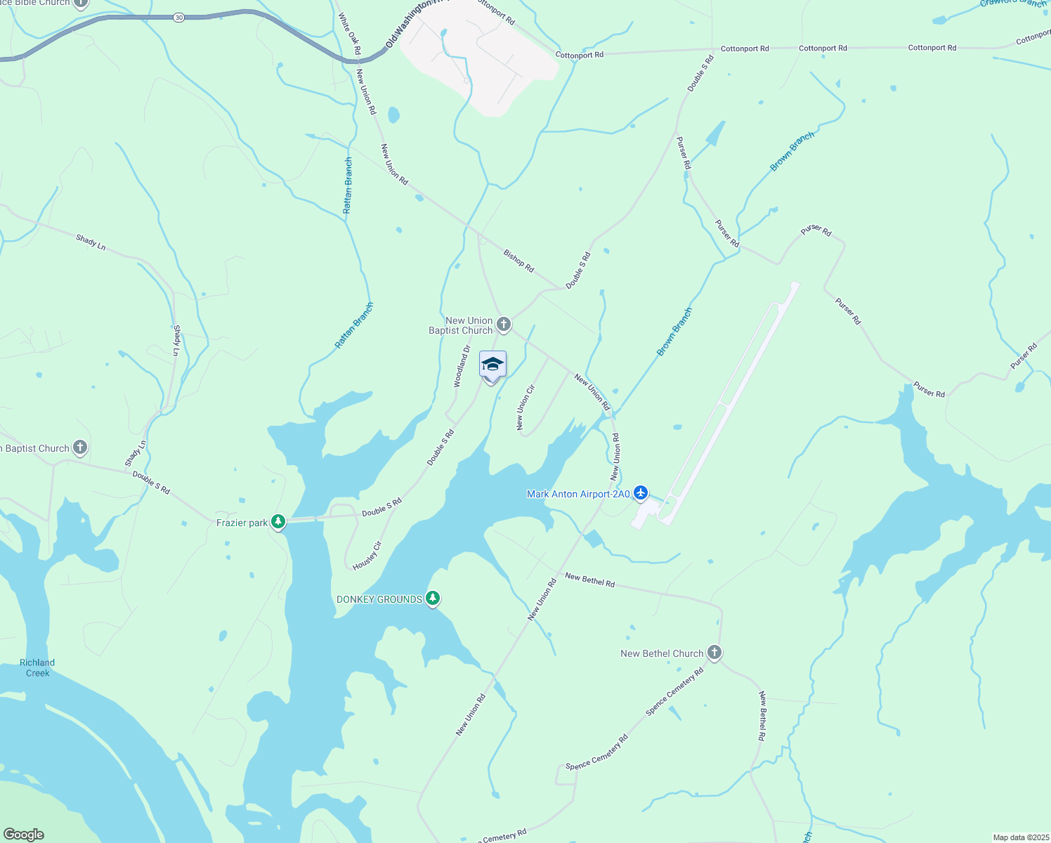 map of restaurants, bars, coffee shops, grocery stores, and more near 343 New Union Cir in Dayton