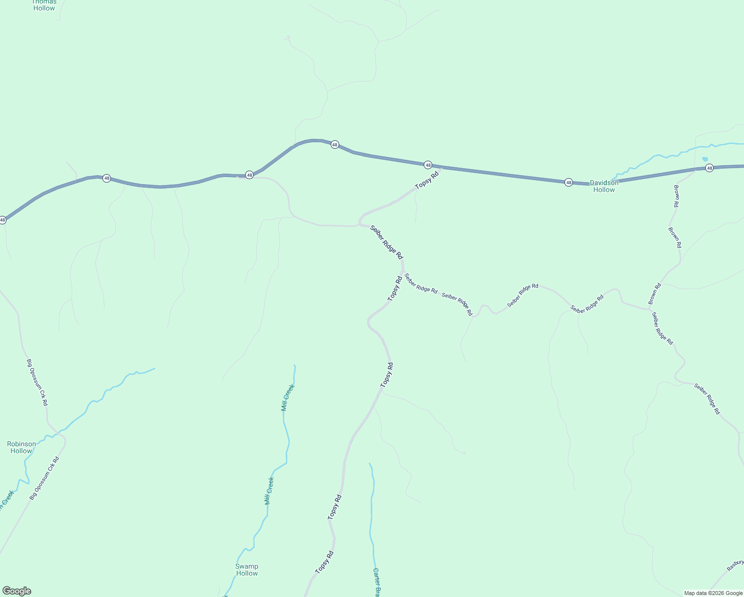 map of restaurants, bars, coffee shops, grocery stores, and more near 314 Topsy Road in Hohenwald