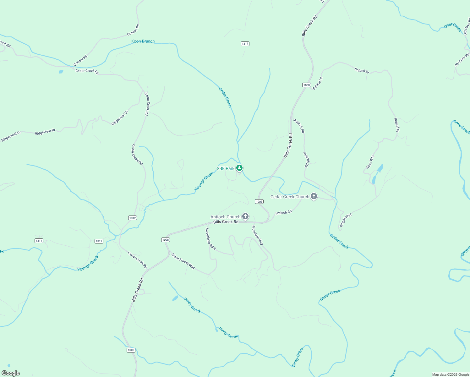 map of restaurants, bars, coffee shops, grocery stores, and more near 402 Sweetbriar Road North in Lake Lure