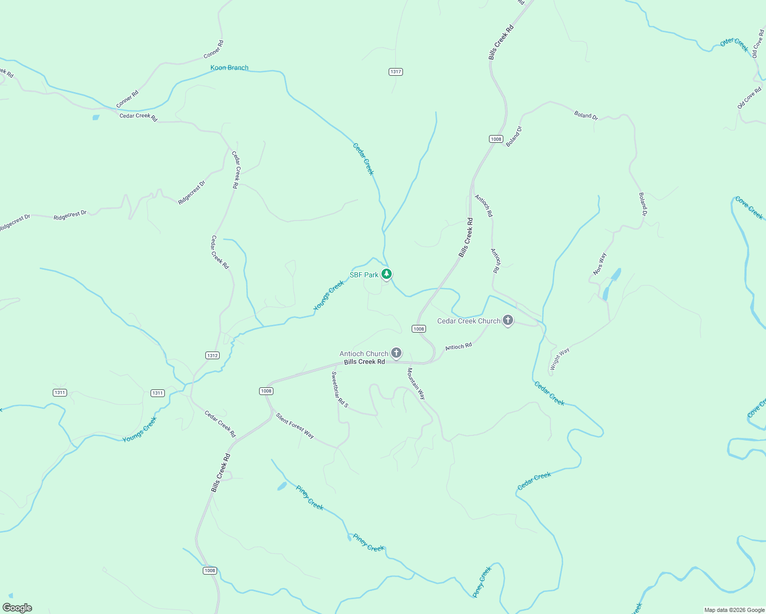 map of restaurants, bars, coffee shops, grocery stores, and more near 402 Sweebriar Road North in Lake Lure