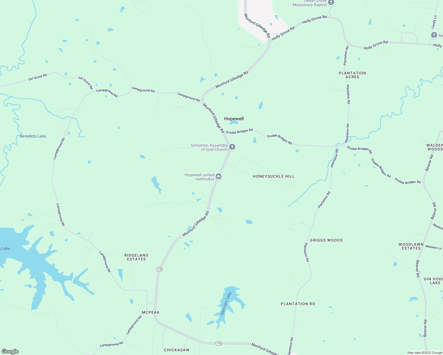 map of restaurants, bars, coffee shops, grocery stores, and more near 3900 Munford Giltedge Road in Munford