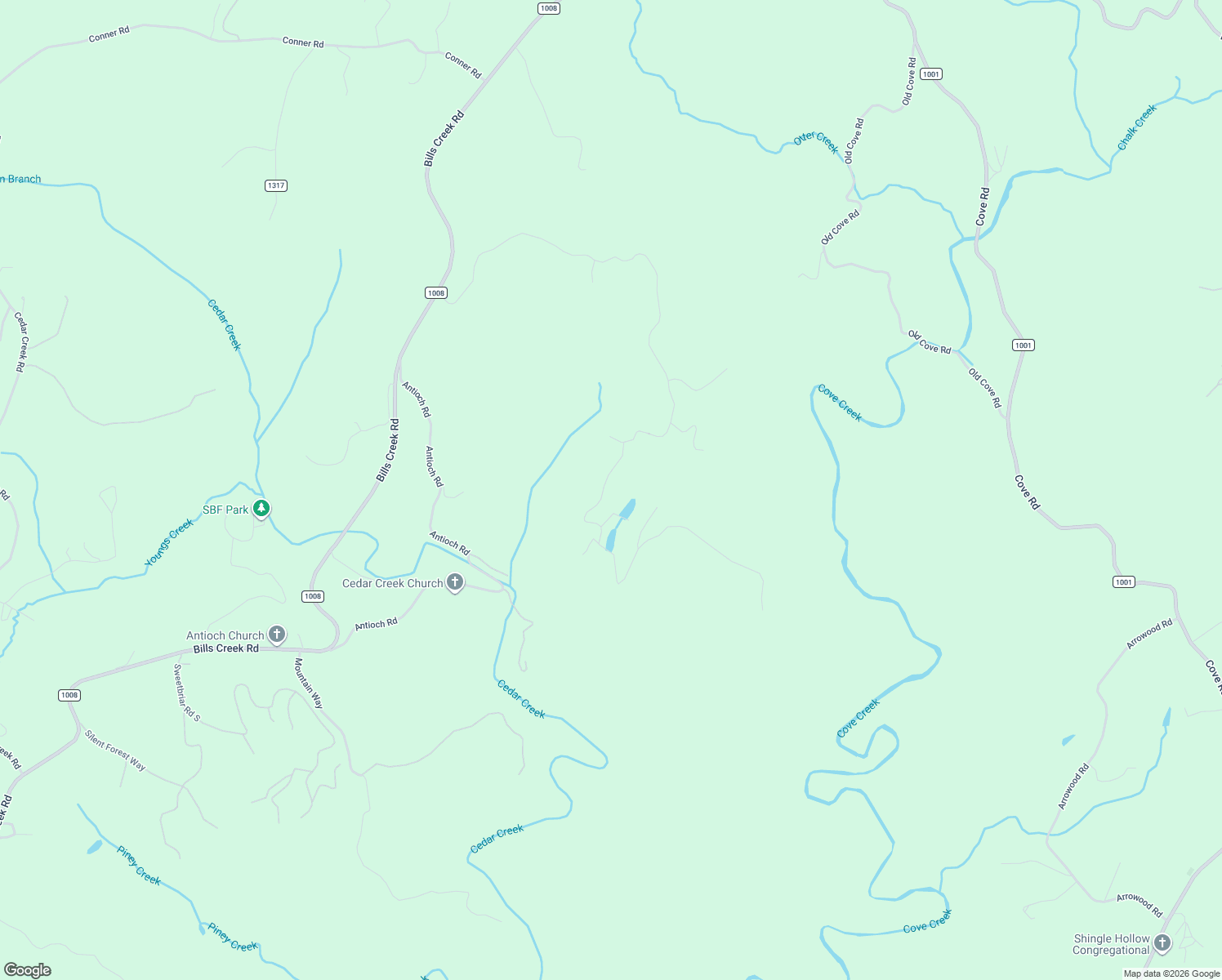 map of restaurants, bars, coffee shops, grocery stores, and more near 249 Nors Way in Lake Lure
