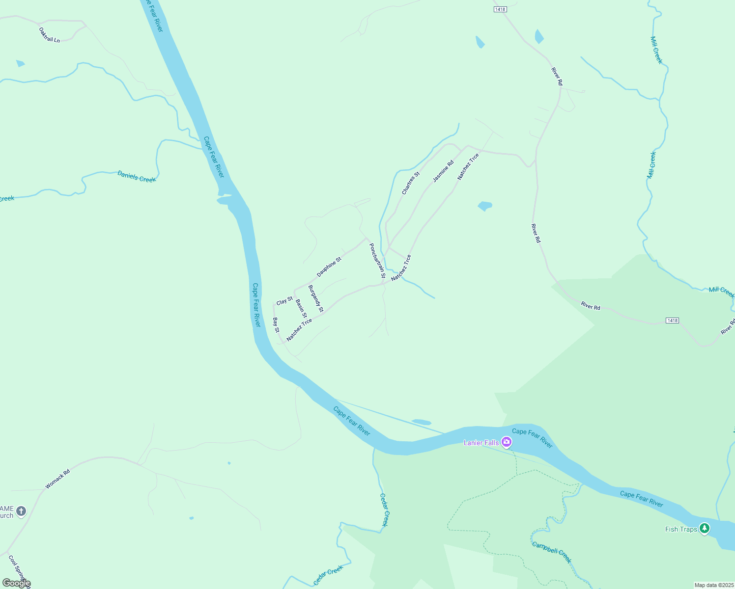 map of restaurants, bars, coffee shops, grocery stores, and more near 961 Natchez Trce in Fuquay-Varina