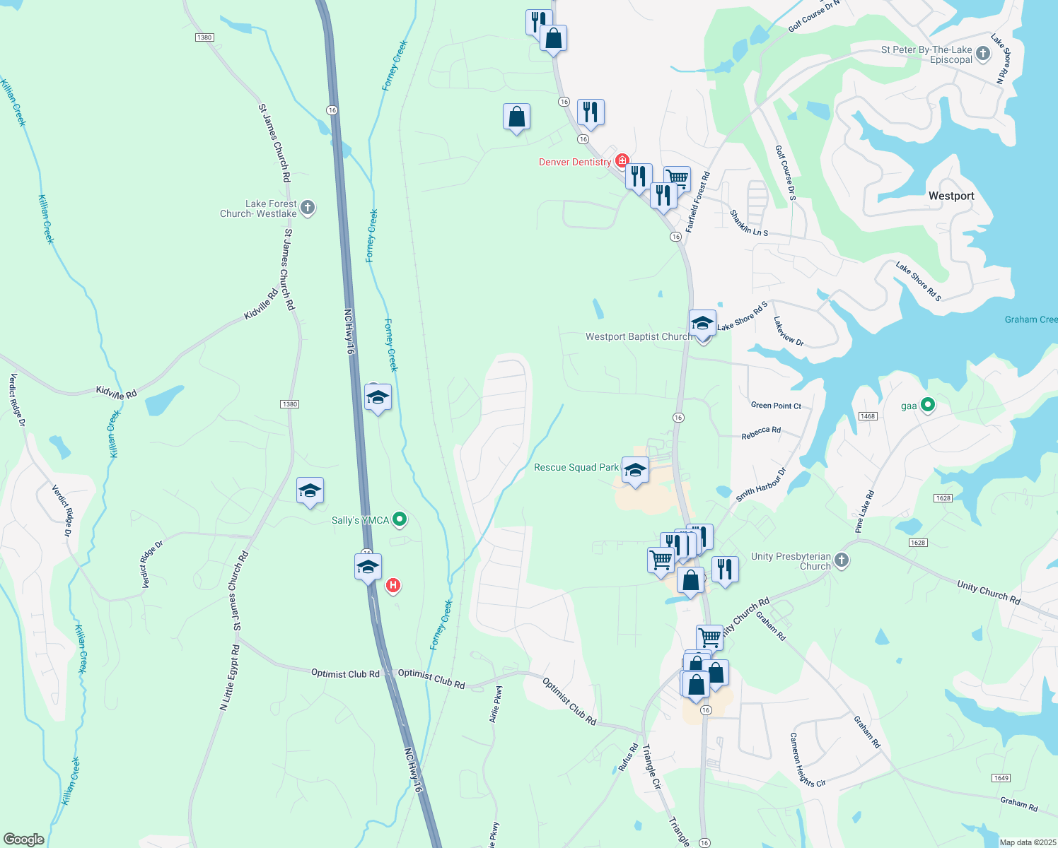 map of restaurants, bars, coffee shops, grocery stores, and more near 6186 Durango Way in Denver