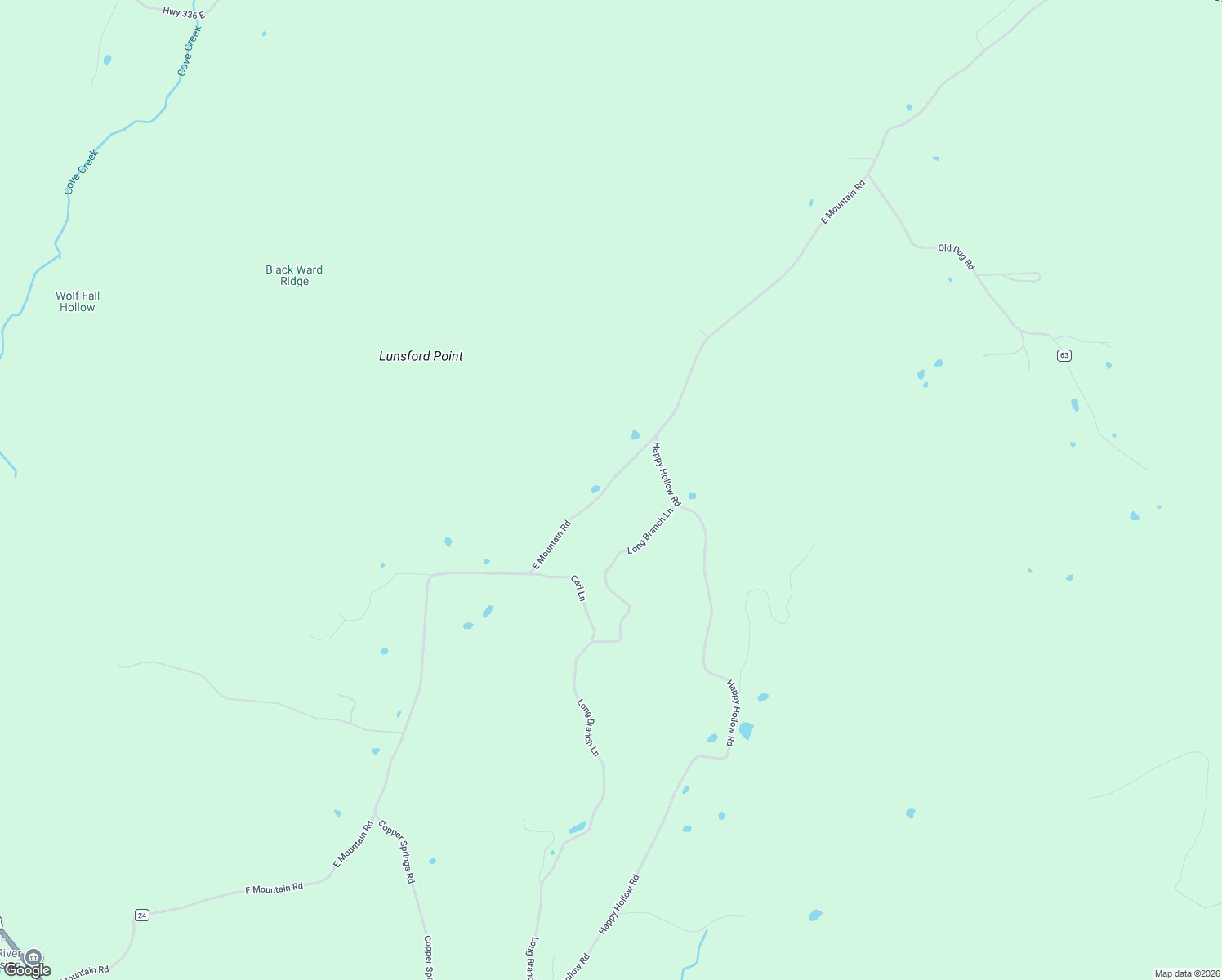 map of restaurants, bars, coffee shops, grocery stores, and more near 2676 East Mountain Road in Bee Branch