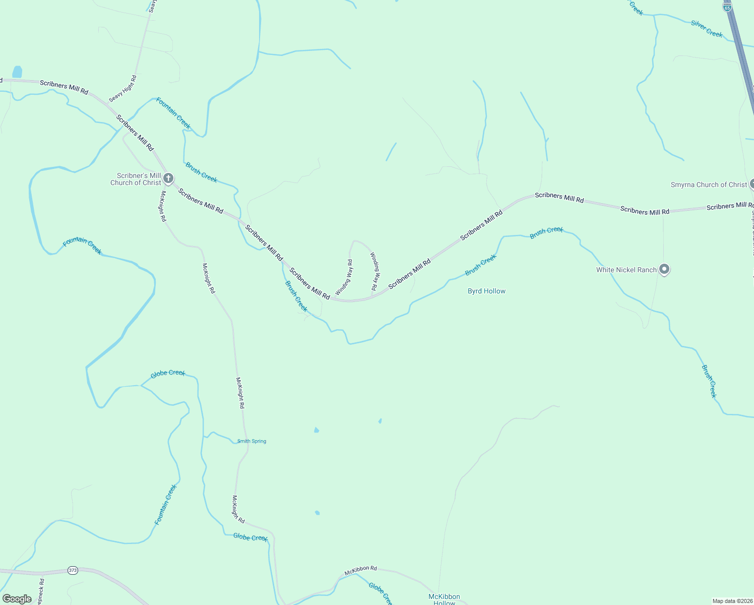 map of restaurants, bars, coffee shops, grocery stores, and more near 2644 Scribners Mill Road in Culleoka