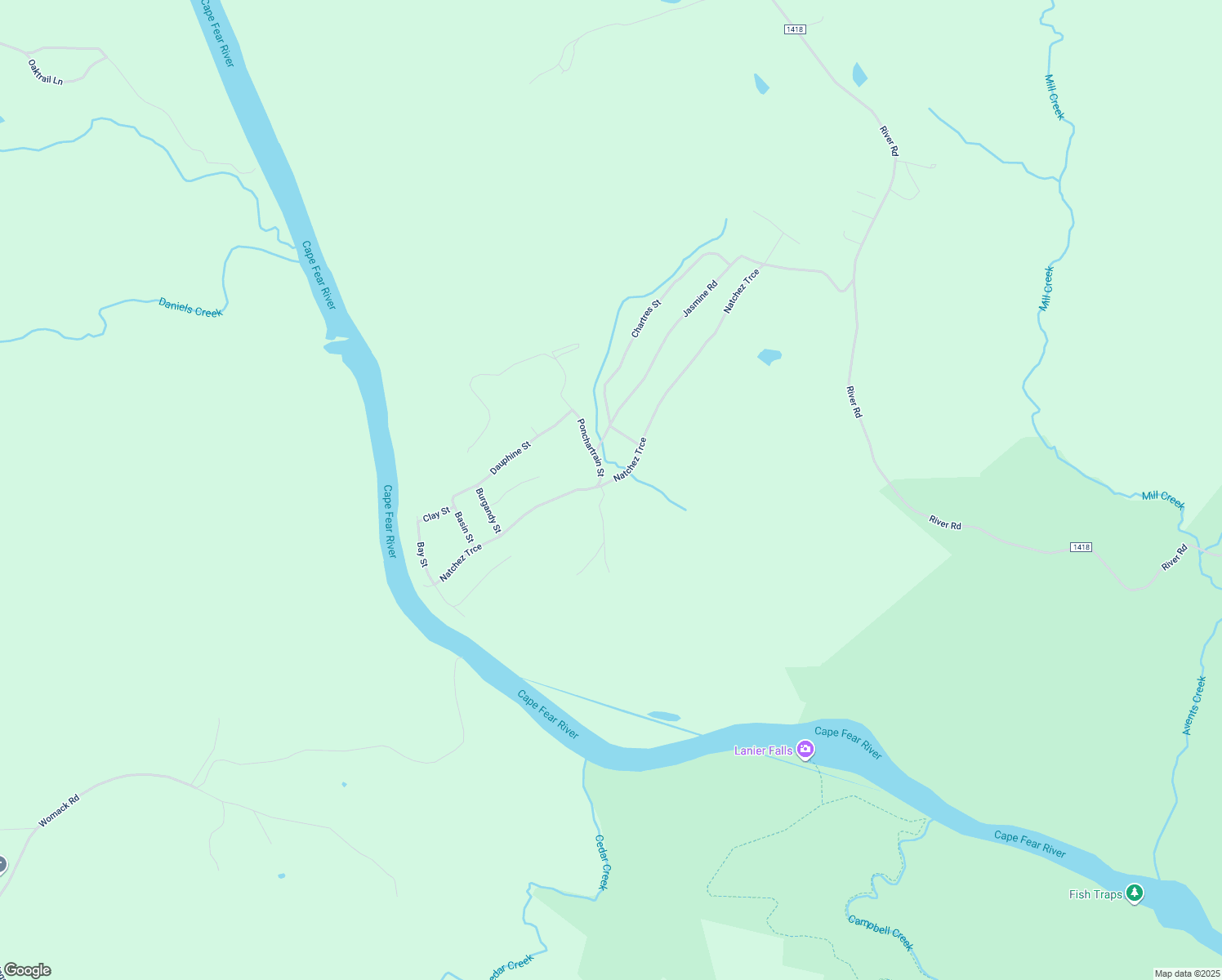 map of restaurants, bars, coffee shops, grocery stores, and more near 827 Natchez Trce in Fuquay-Varina