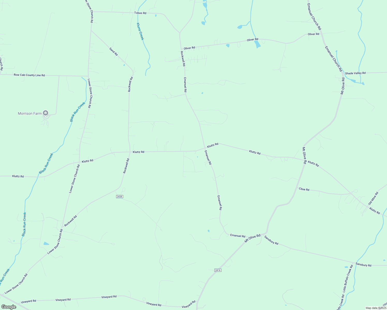map of restaurants, bars, coffee shops, grocery stores, and more near 10302 Kluttz Rd in Rockwell