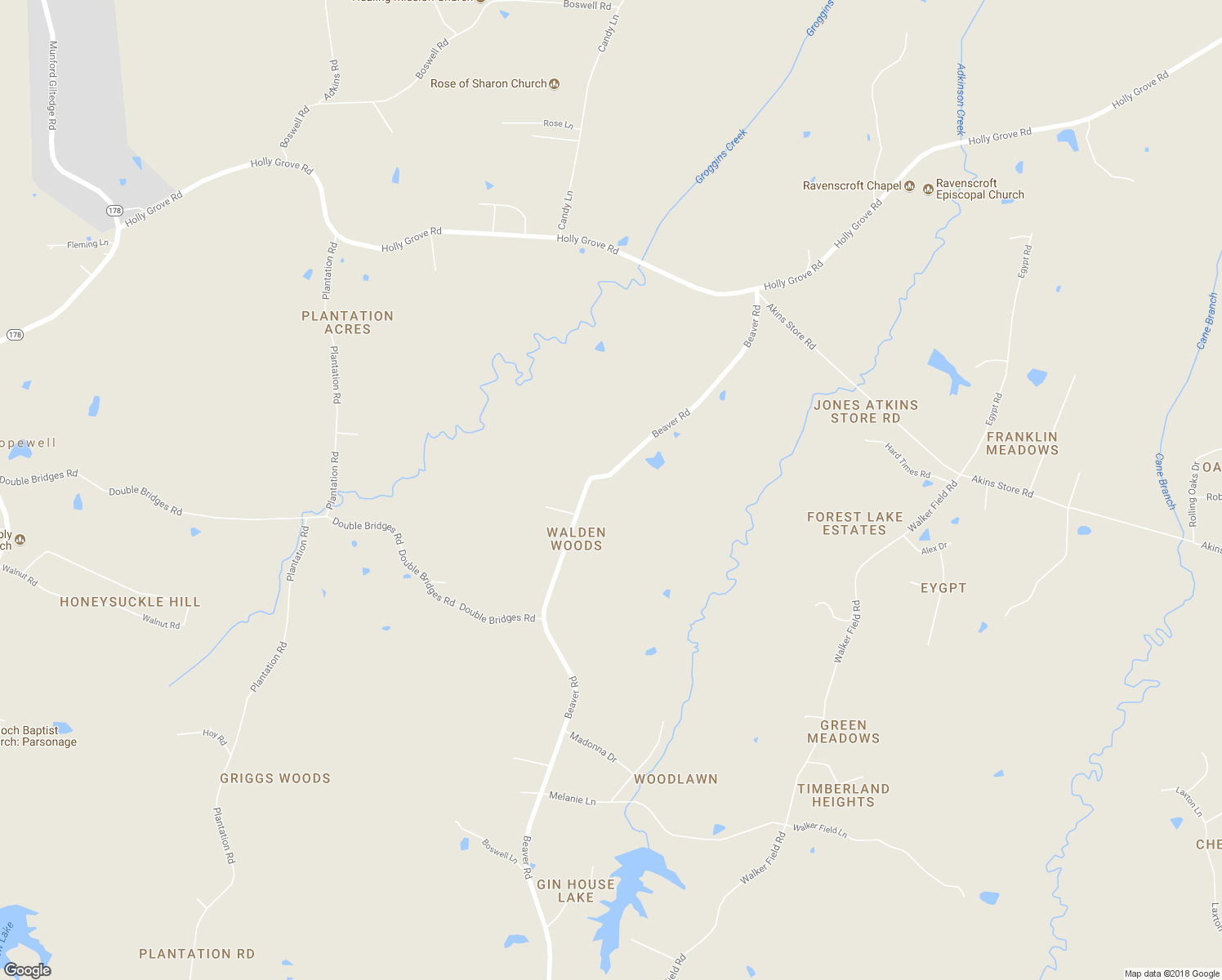 map of restaurants, bars, coffee shops, grocery stores, and more near 3158 Beaver Rd in Munford