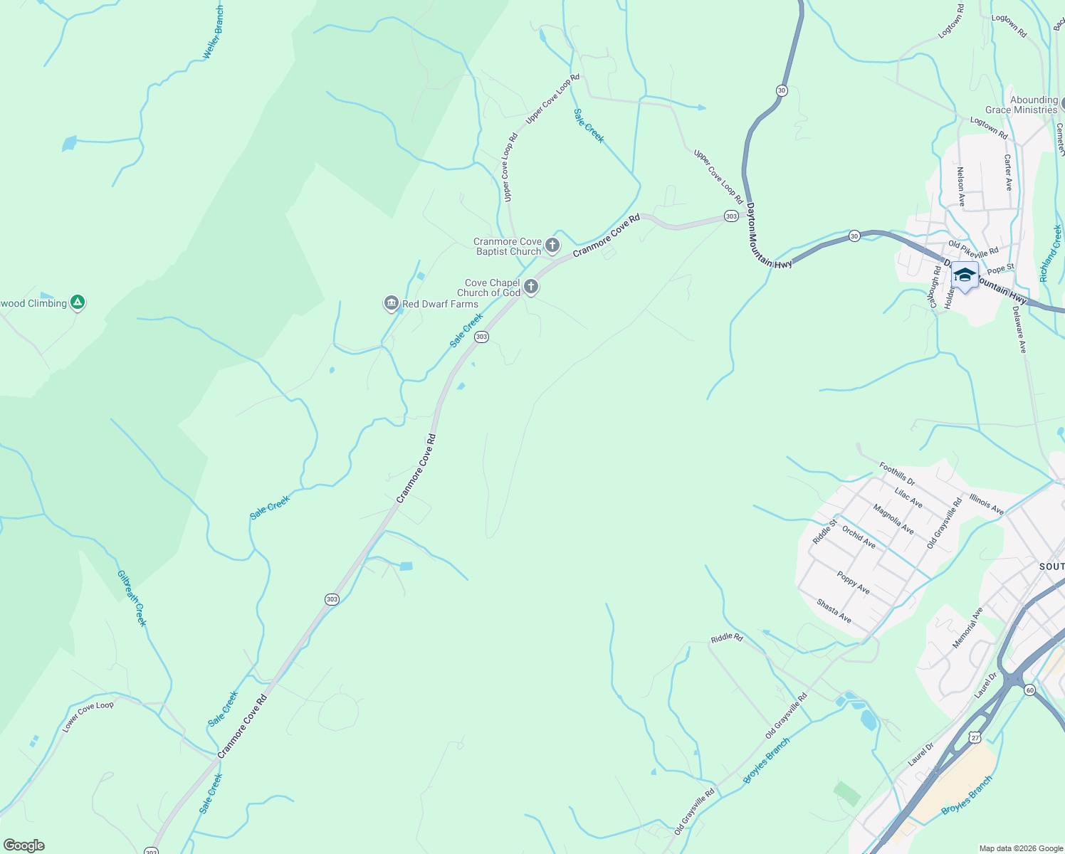 map of restaurants, bars, coffee shops, grocery stores, and more near 1101 Sussex Road in Dayton
